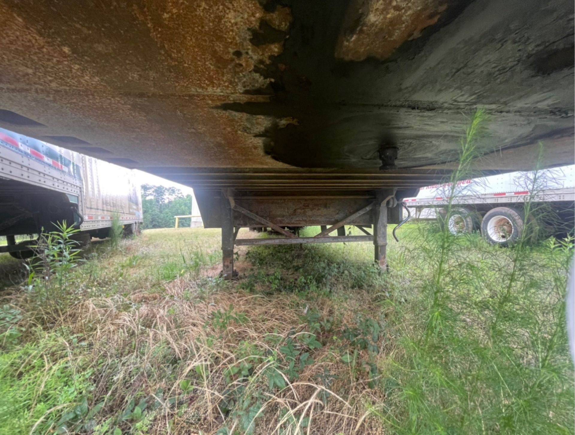 1993 Wabash Low Boy Van Trailer 48’ Tandem Axel Has Title, VIN IJJV482V8PL188574 - A $25 TITLE FEE - Image 8 of 15