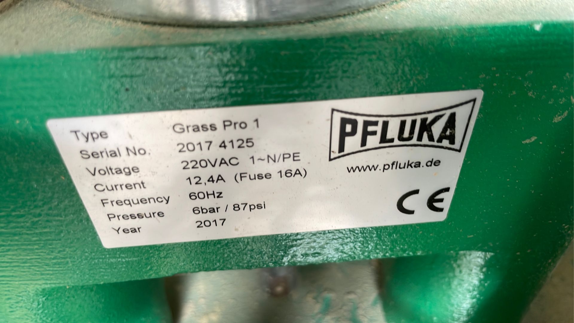 2017 PFLUKA Grass Pro 1 Drill Head Operational - Image 2 of 3