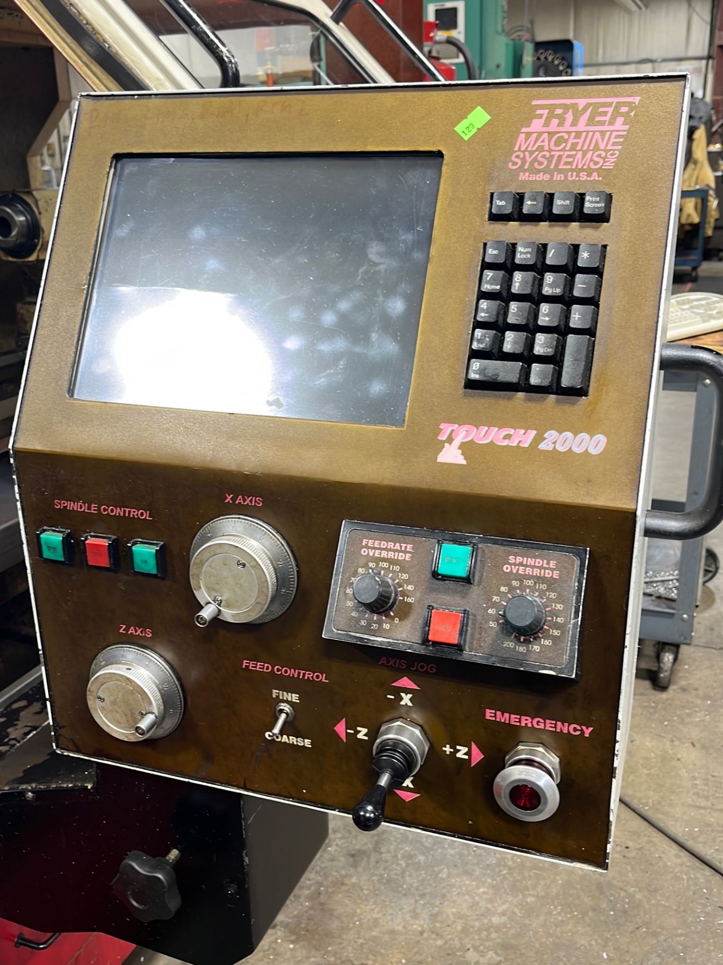 Fryer model ET-18 CNC lathe serial number 18086 - A $700 Rigging fee will be added to the winning in - Image 3 of 11