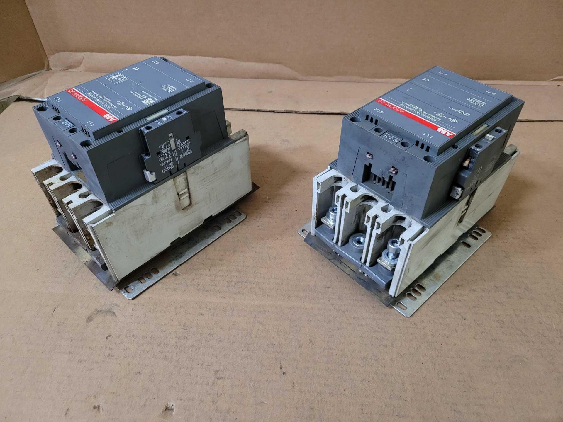 LOT OF 2 ABB A300W-20 WELDING ISOLATION CONTACTOR - Image 2 of 5