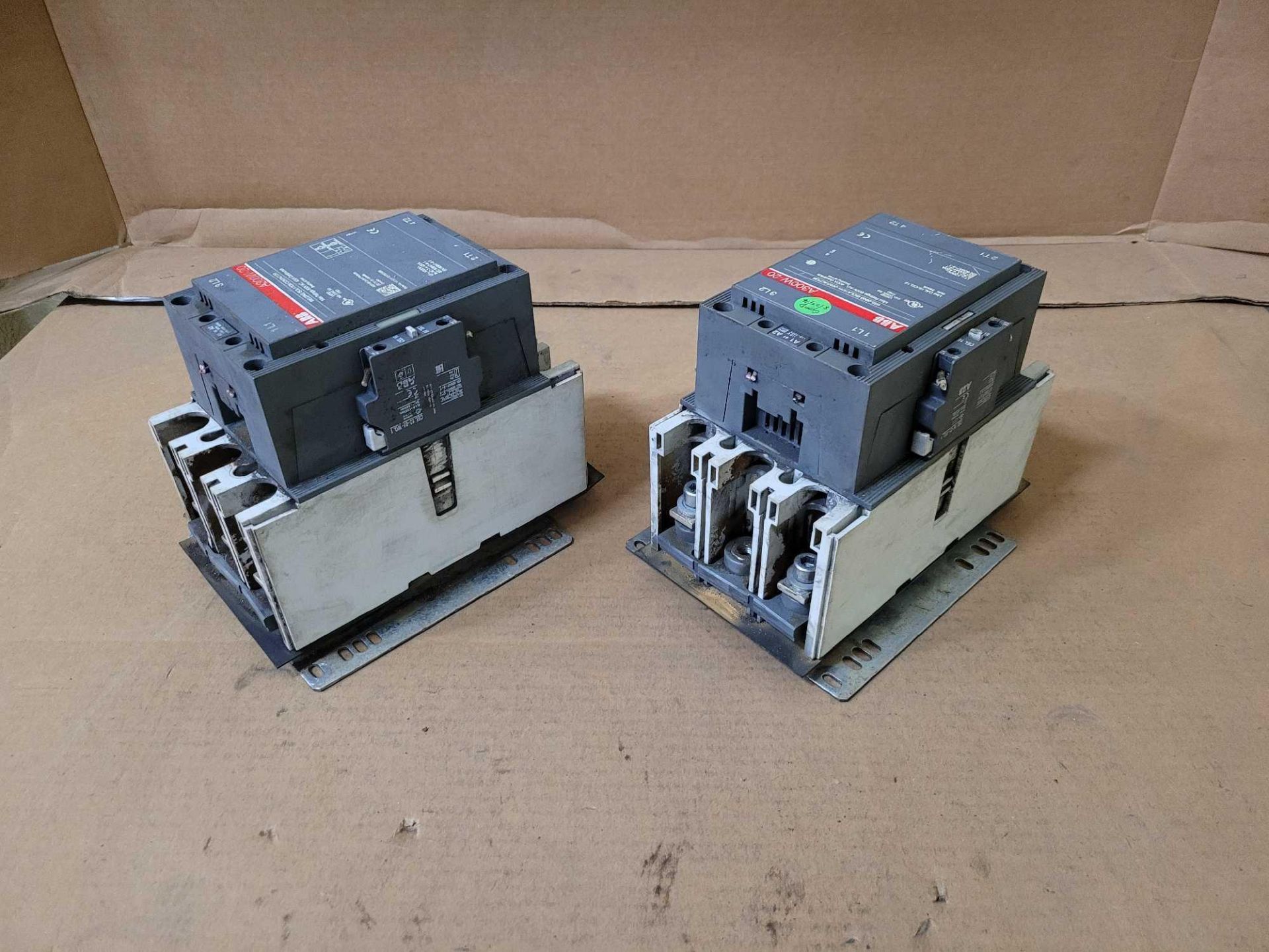 LOT OF 2 ABB A300W-20 WELDING ISOLATION CONTACTOR - Image 2 of 5