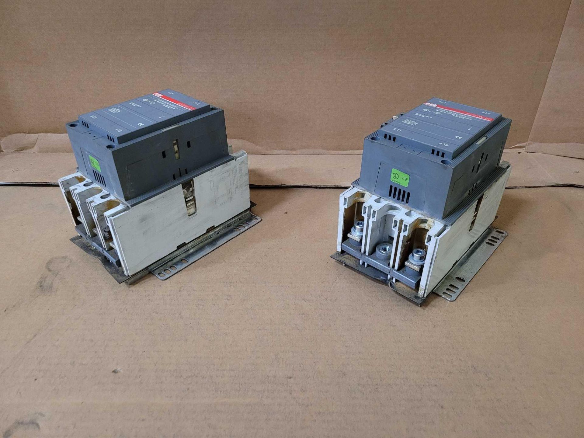 LOT OF 2 ABB A300W-20 WELDING ISOLATION CONTACTOR