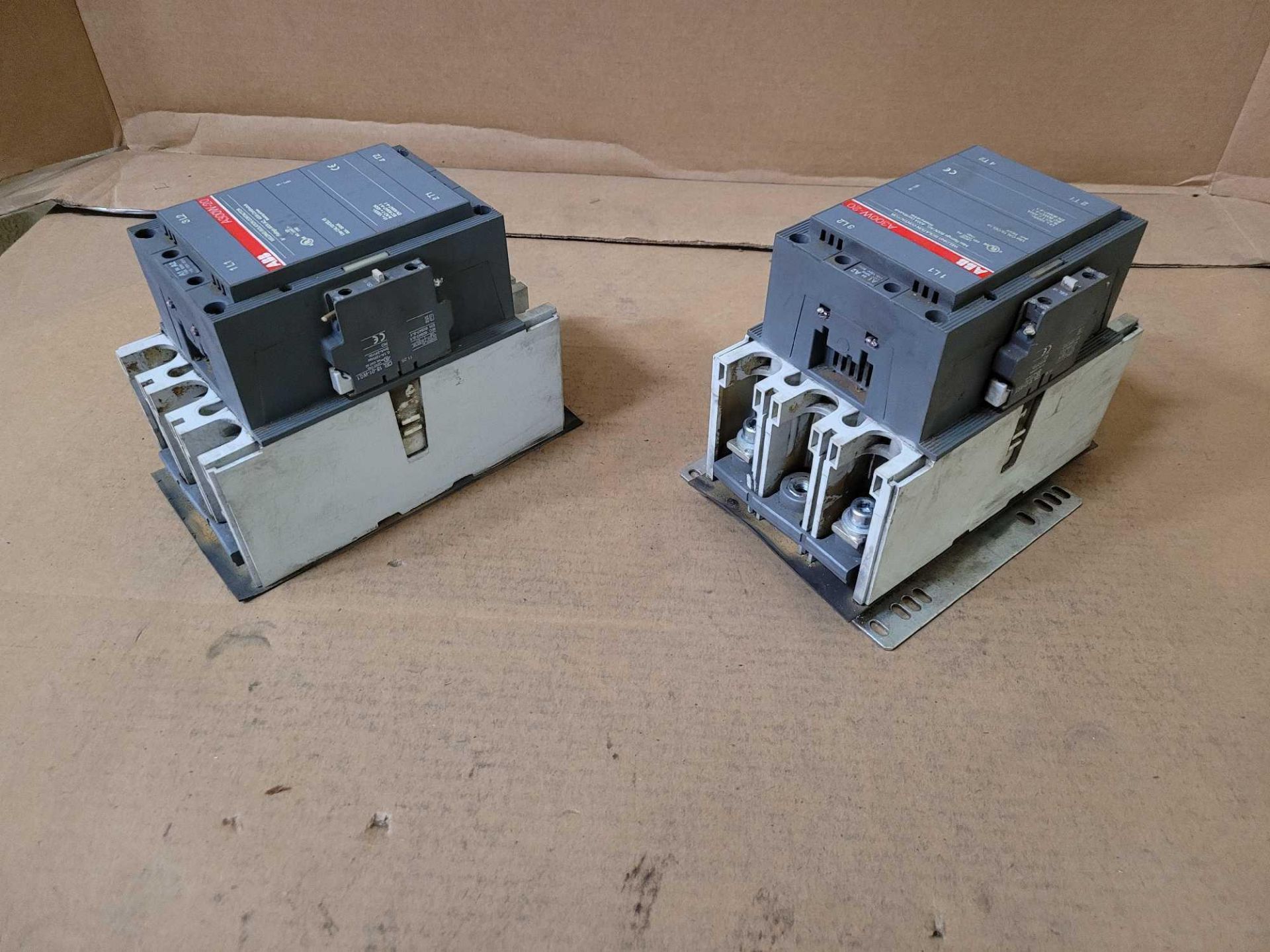 LOT OF 2 ABB A300W-20 WELDING ISOLATION CONTACTOR - Image 2 of 5