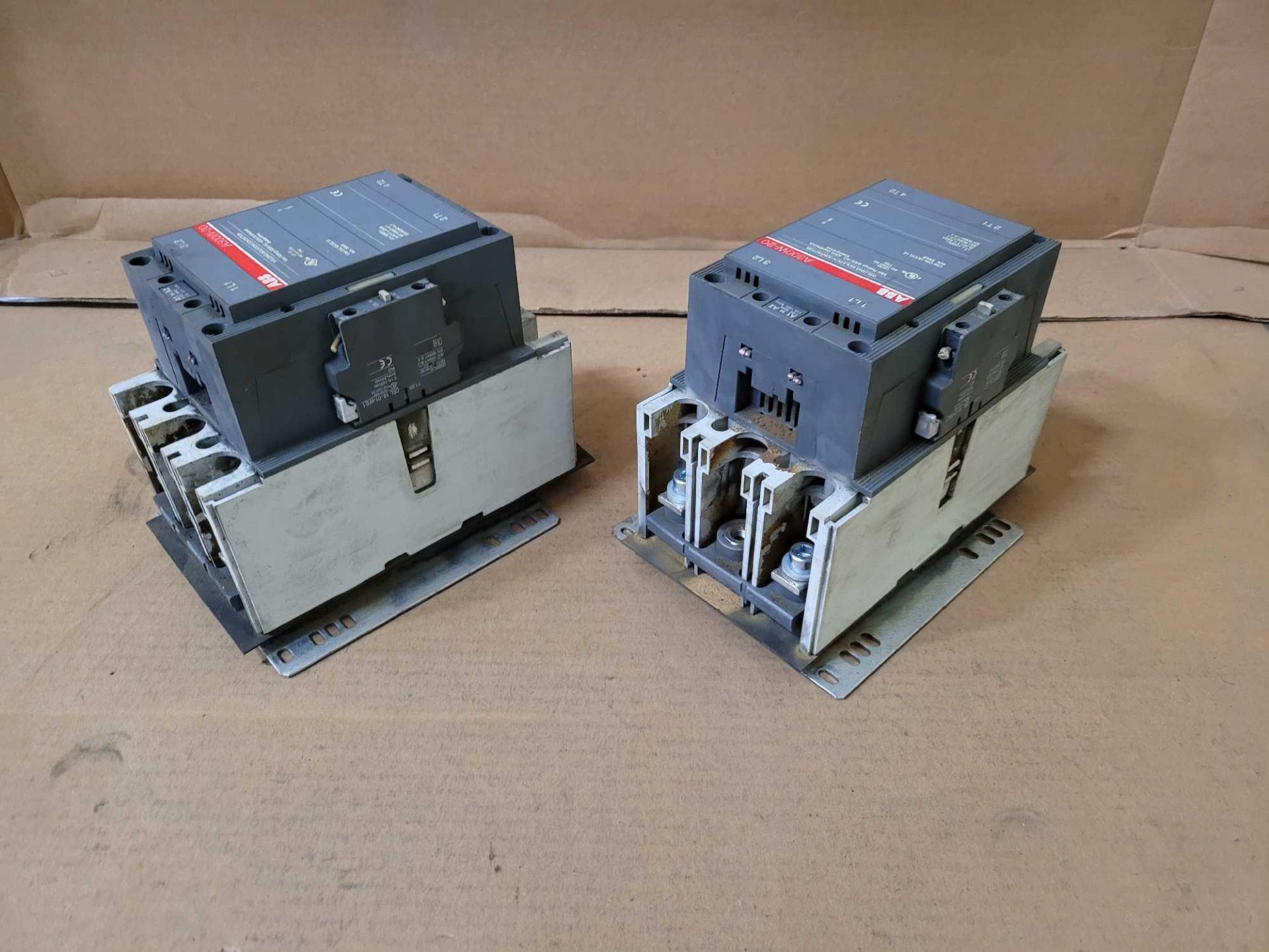 LOT OF 2 ABB A300W-20 WELDING ISOLATION CONTACTOR - Image 2 of 5