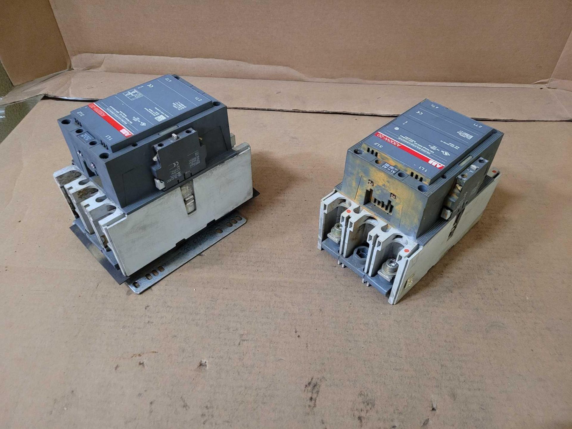 LOT OF 2 ABB A300W-20 WELDING ISOLATION CONTACTOR - Image 2 of 5