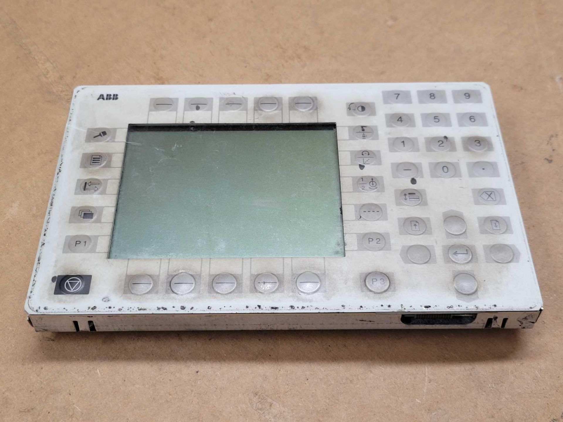 ABB TEACH PENDANT CONTROL BOARD W/ LM32K10 SCREEN / 3HNE 30055 CPU BOARD