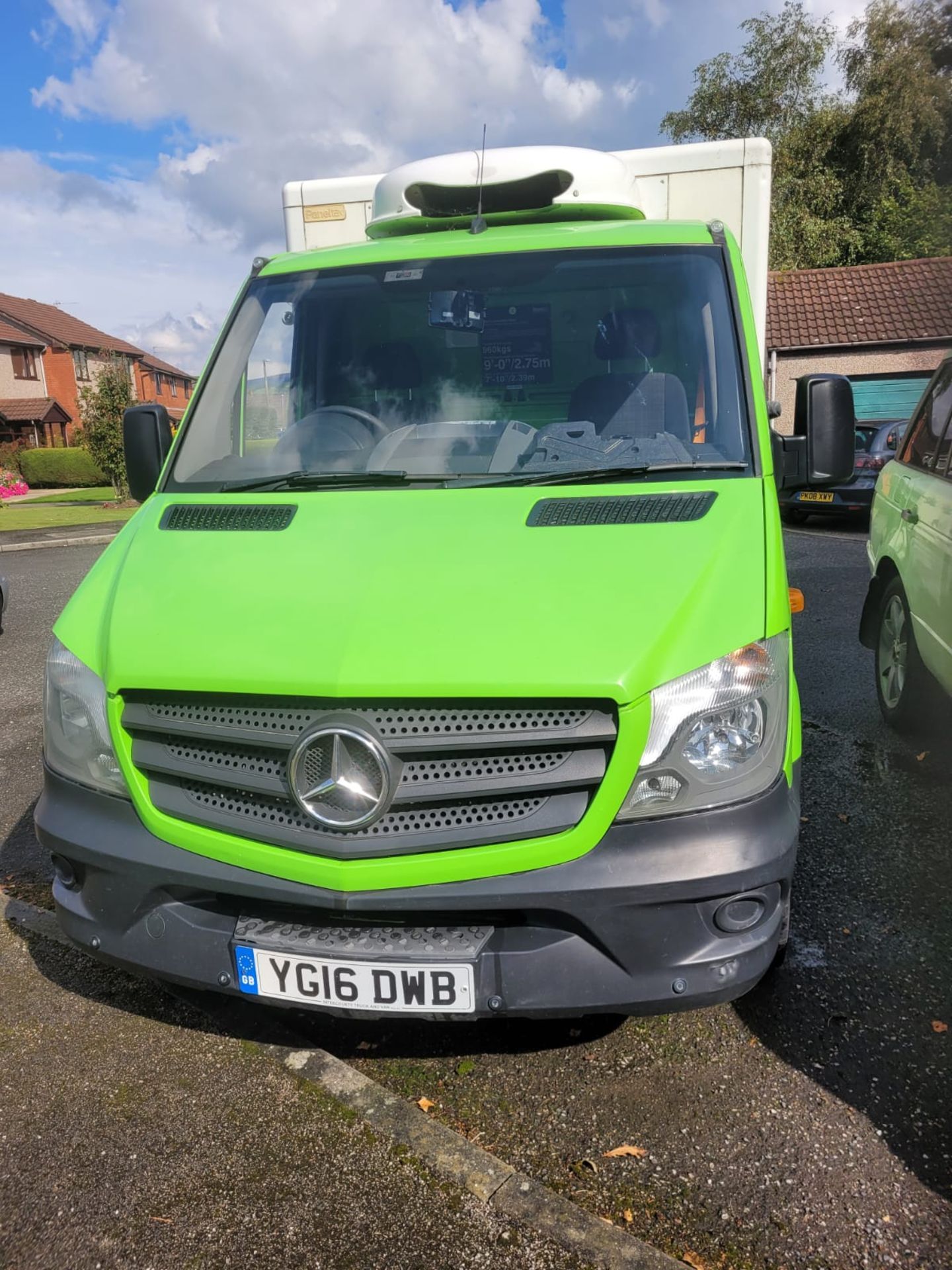 2016/16 REG Mercedes sprinter 313 CDi fridge box one owner from new NO VAT