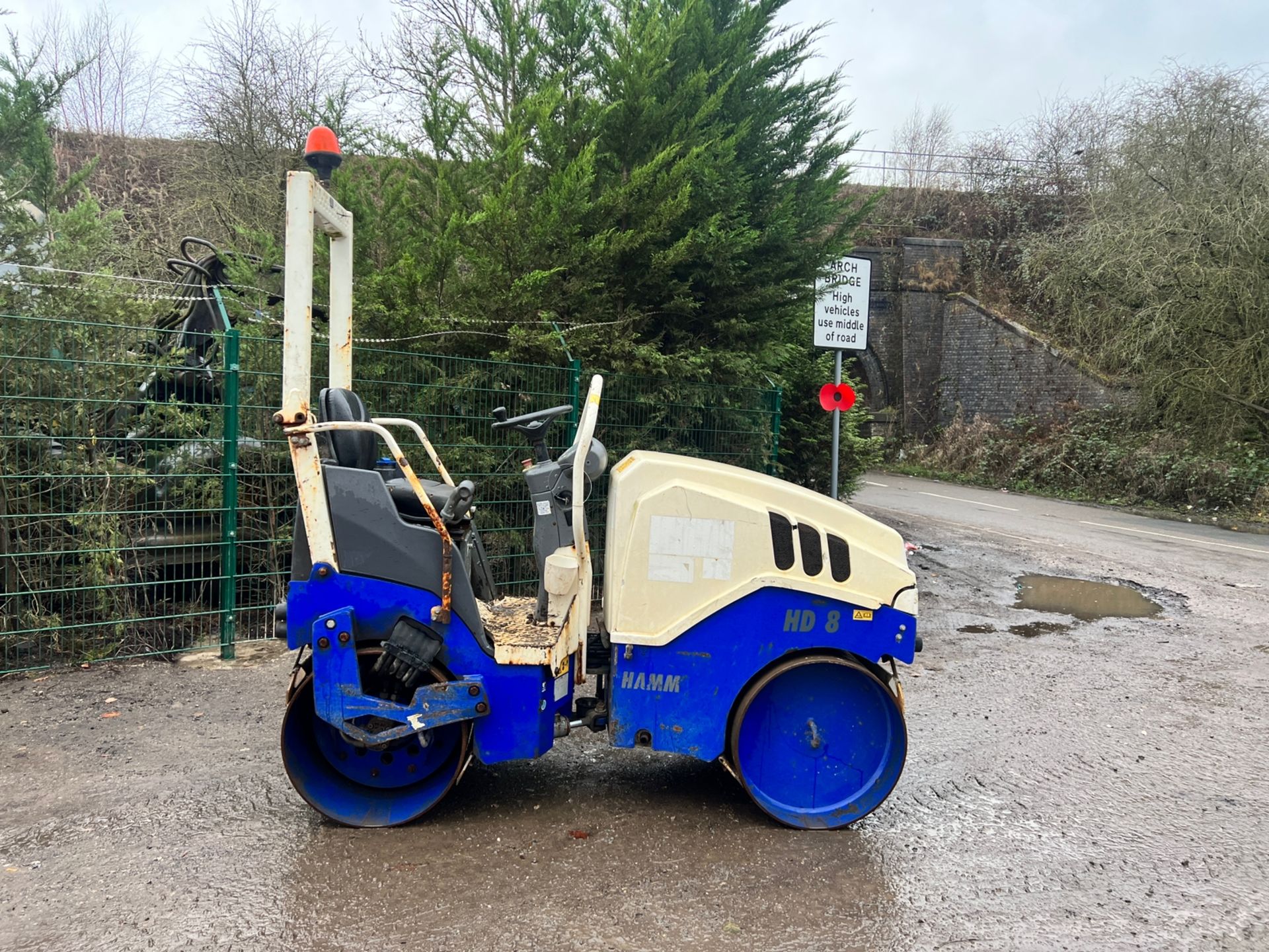 2013 Hamm HD8 Twin Drum Vibrating Roller *PLUS VAT* - Image 6 of 11