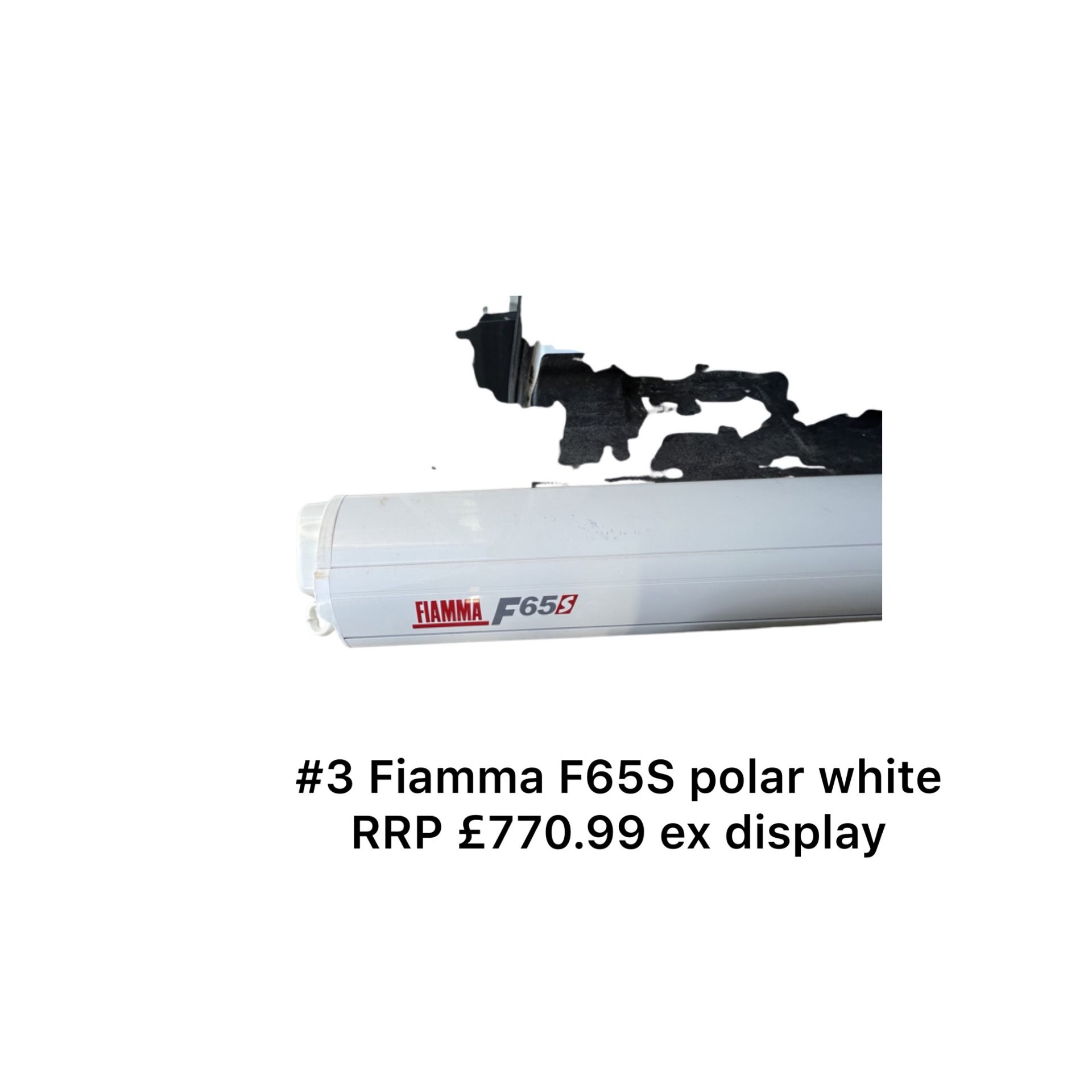 Fiamma F65S polar white *NO VAT* - Image 3 of 5