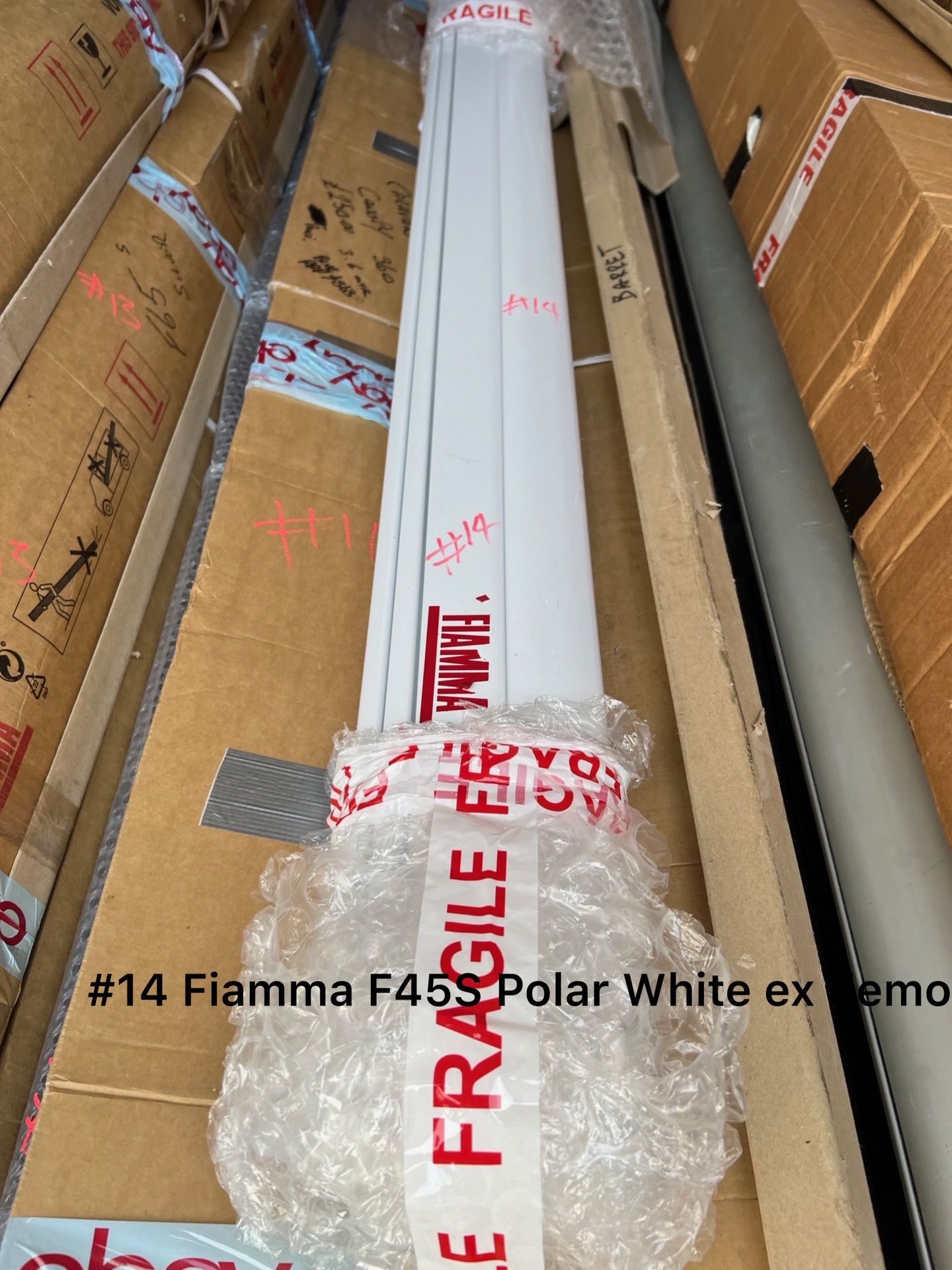 Fiamma F45S Polar White ex demo *NO VAT*