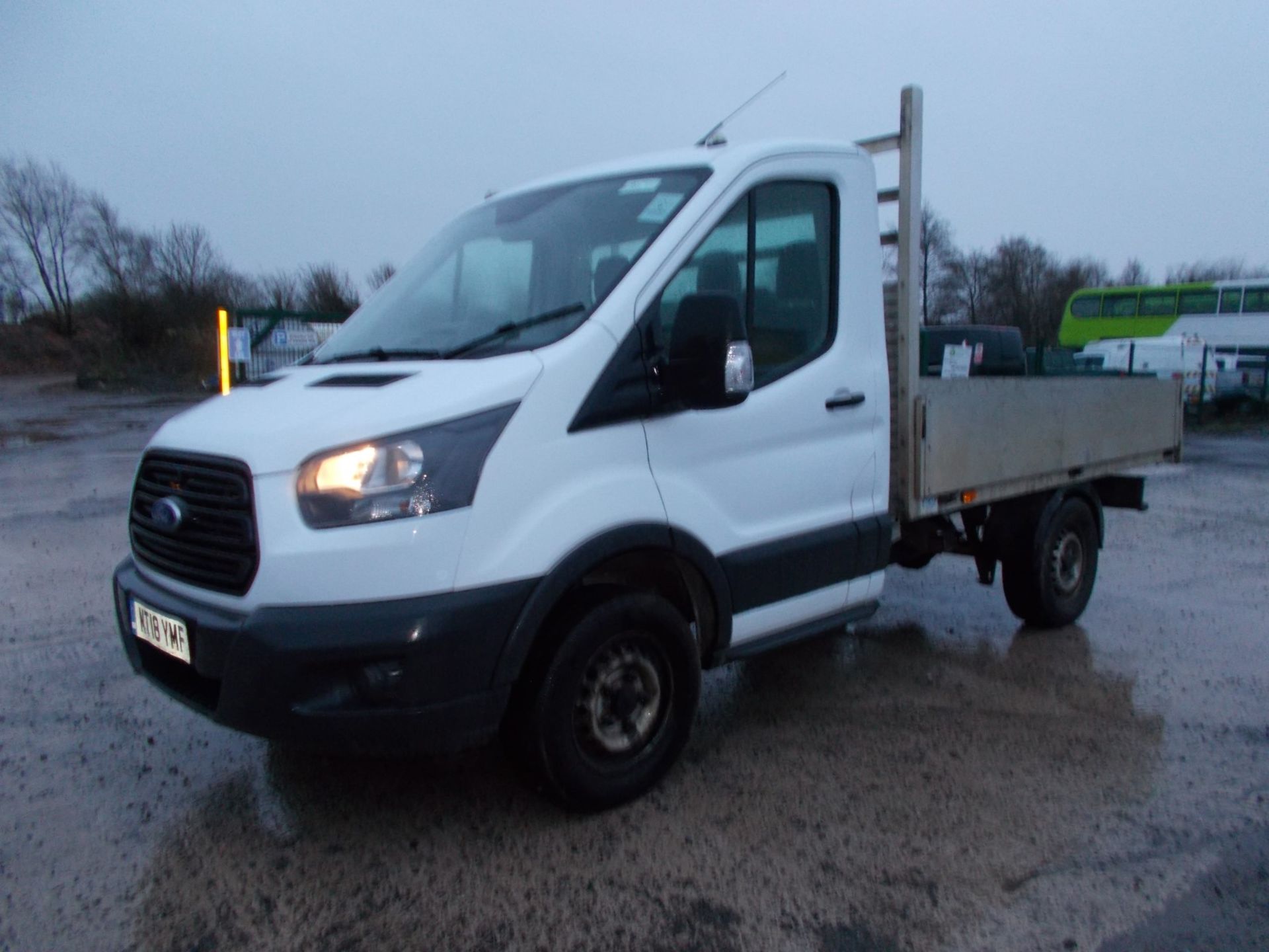 2018 (18) FORD TRANSIT 310 PICK UP, 2.0 DIESEL, 6 SPEED MANUAL, 88K MILES *PLUS VAT* - Image 3 of 23