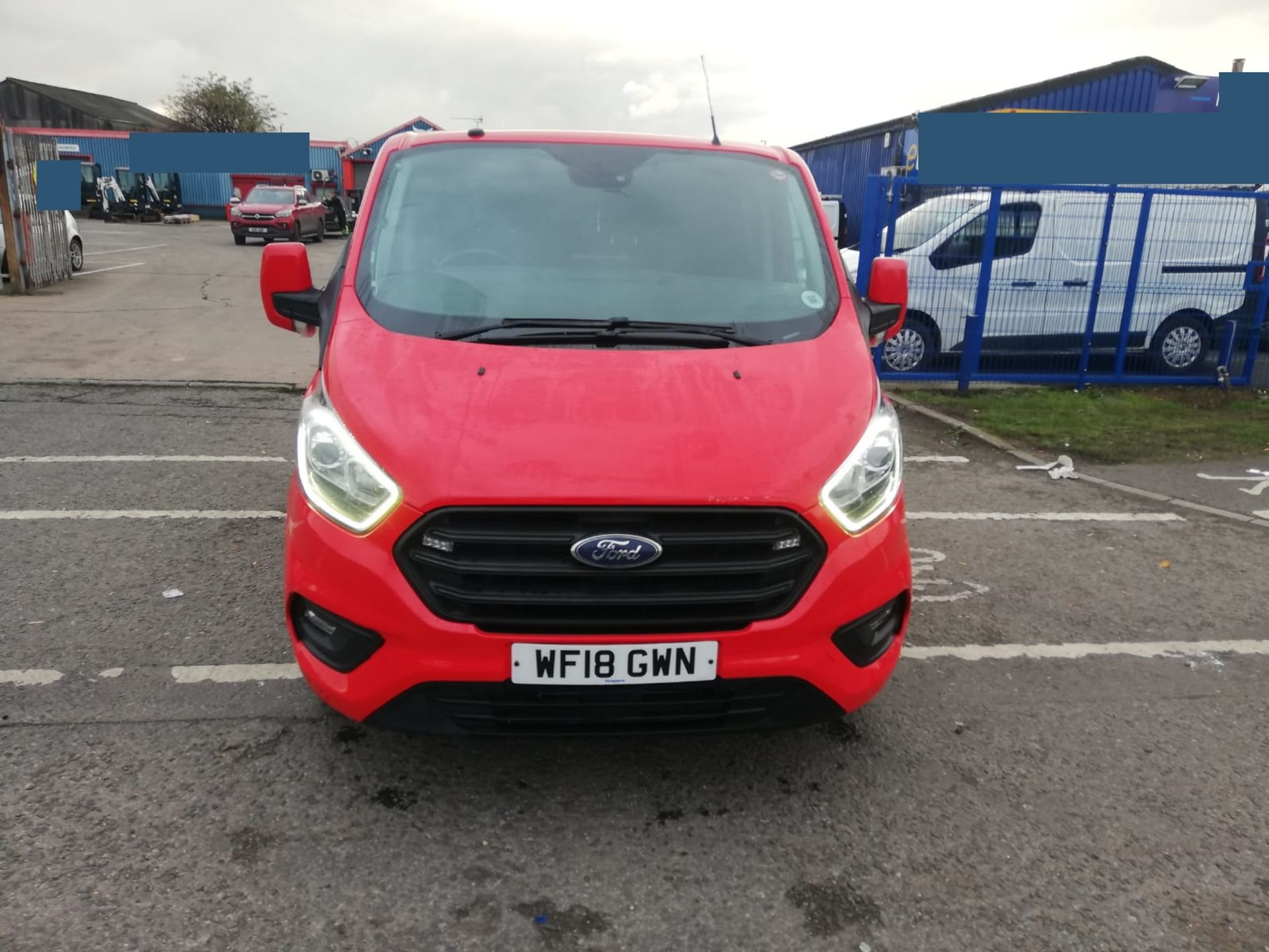 2018 FORD TRANSIT CUSTOM 320 TREND RED DOUBLE CAB - 120,000 MILES *PLUS VAT* - Image 2 of 12