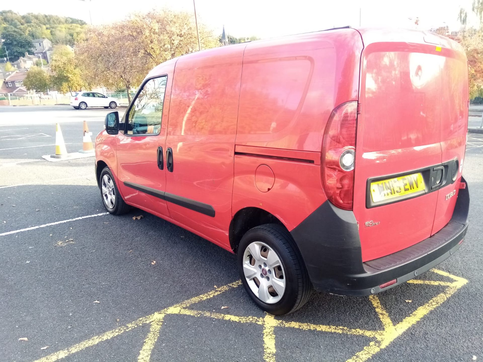 2013 FIAT DOBLO 16V MULTIJET RED PANEL VAN *NO VAT* - Image 8 of 24