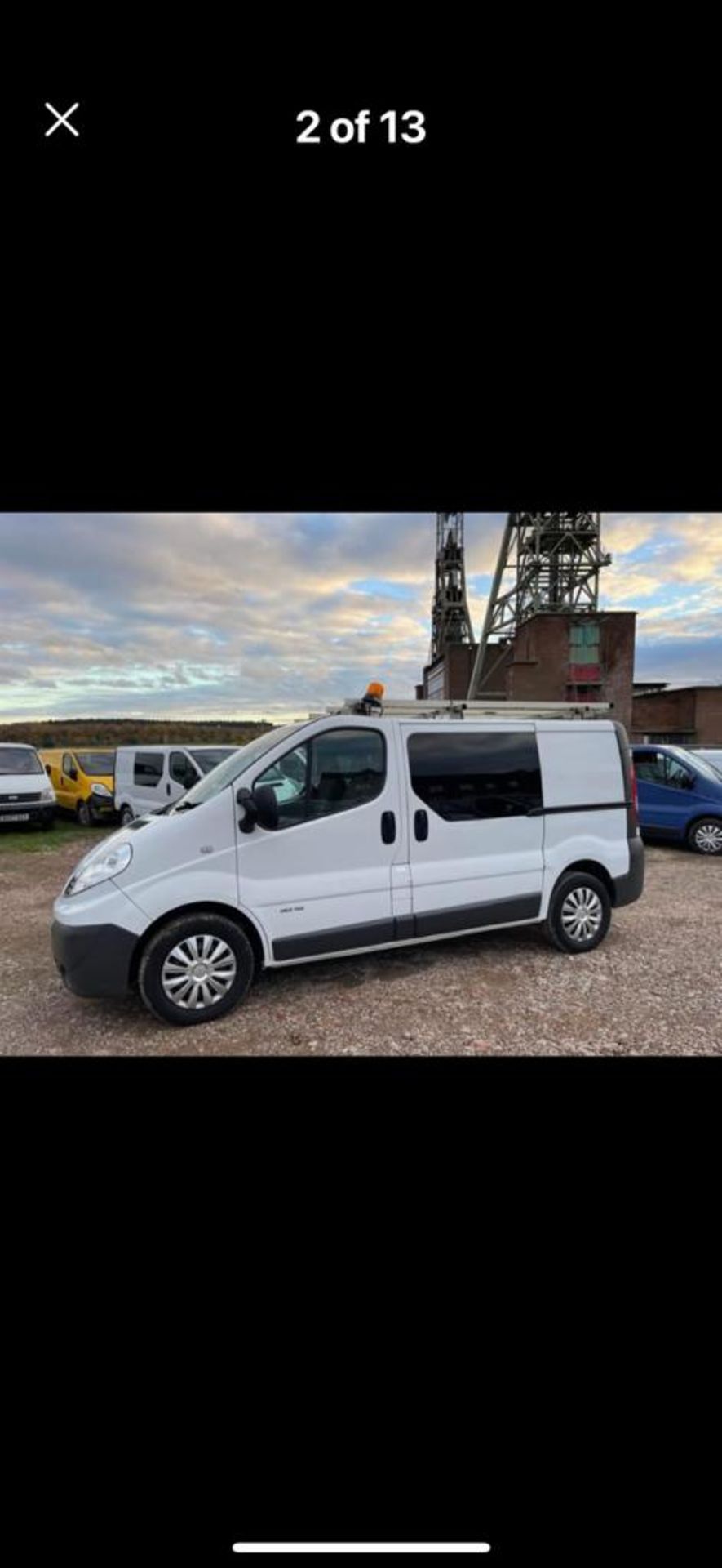 2014 RENAULT TRAFIC SL29 DCI WHITE PANEL VAN *NO VAT* - Image 7 of 13