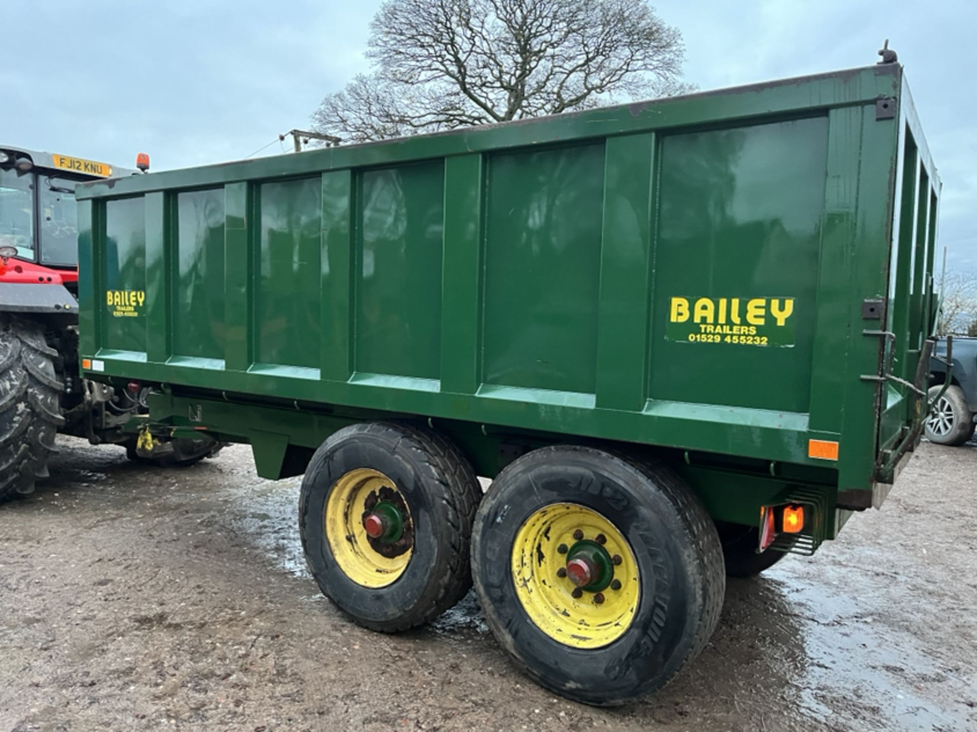 10 Ton Bailey Tipping Trailer *PLUS VAT* - Image 4 of 4