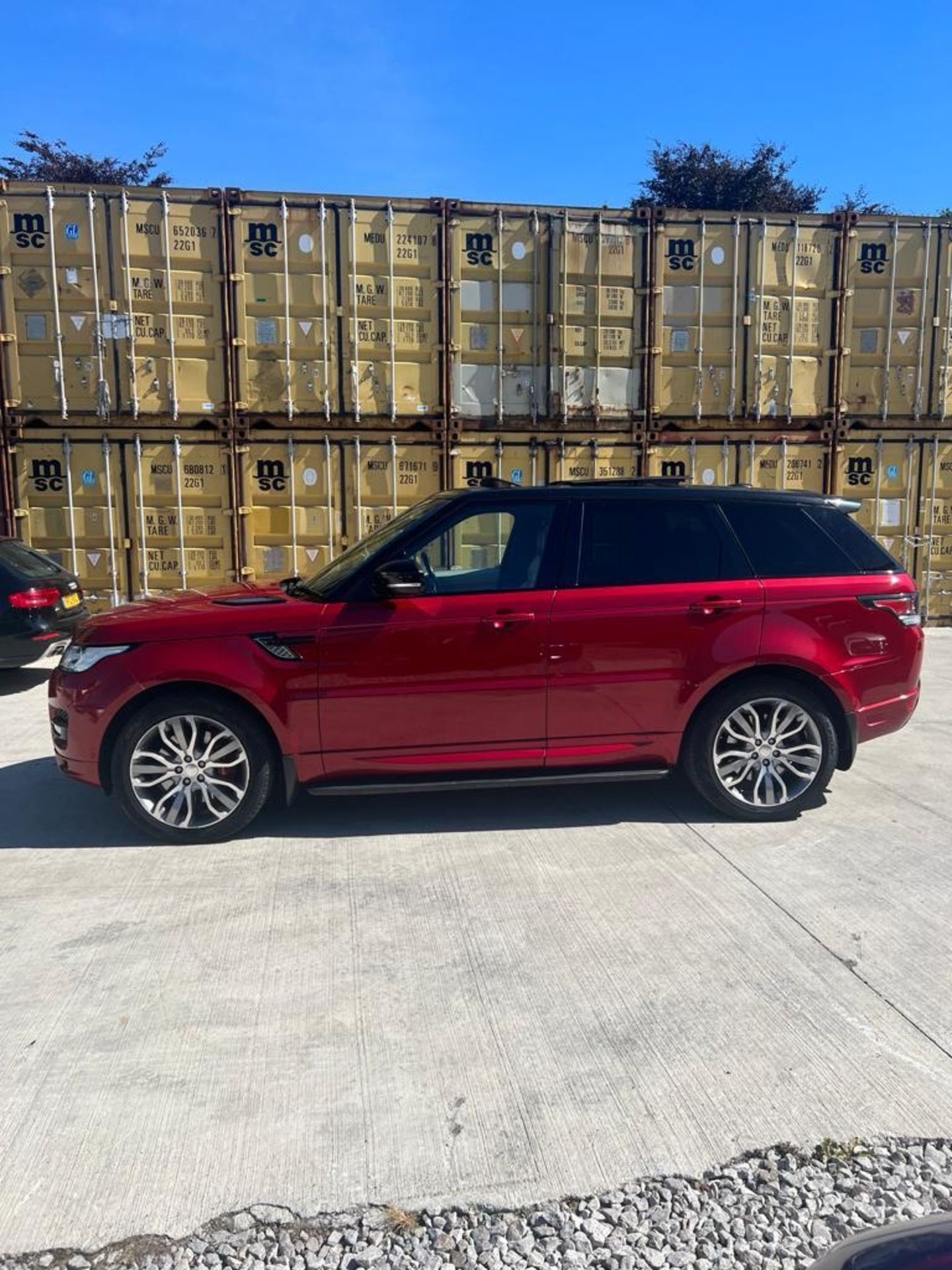 2014 LAND ROVER RANGE ROVER SPORT AUTOBIOGRAPHY DYNAMIC SDV8 AUTOMATIC RED *PLUS VAT* - Image 3 of 13