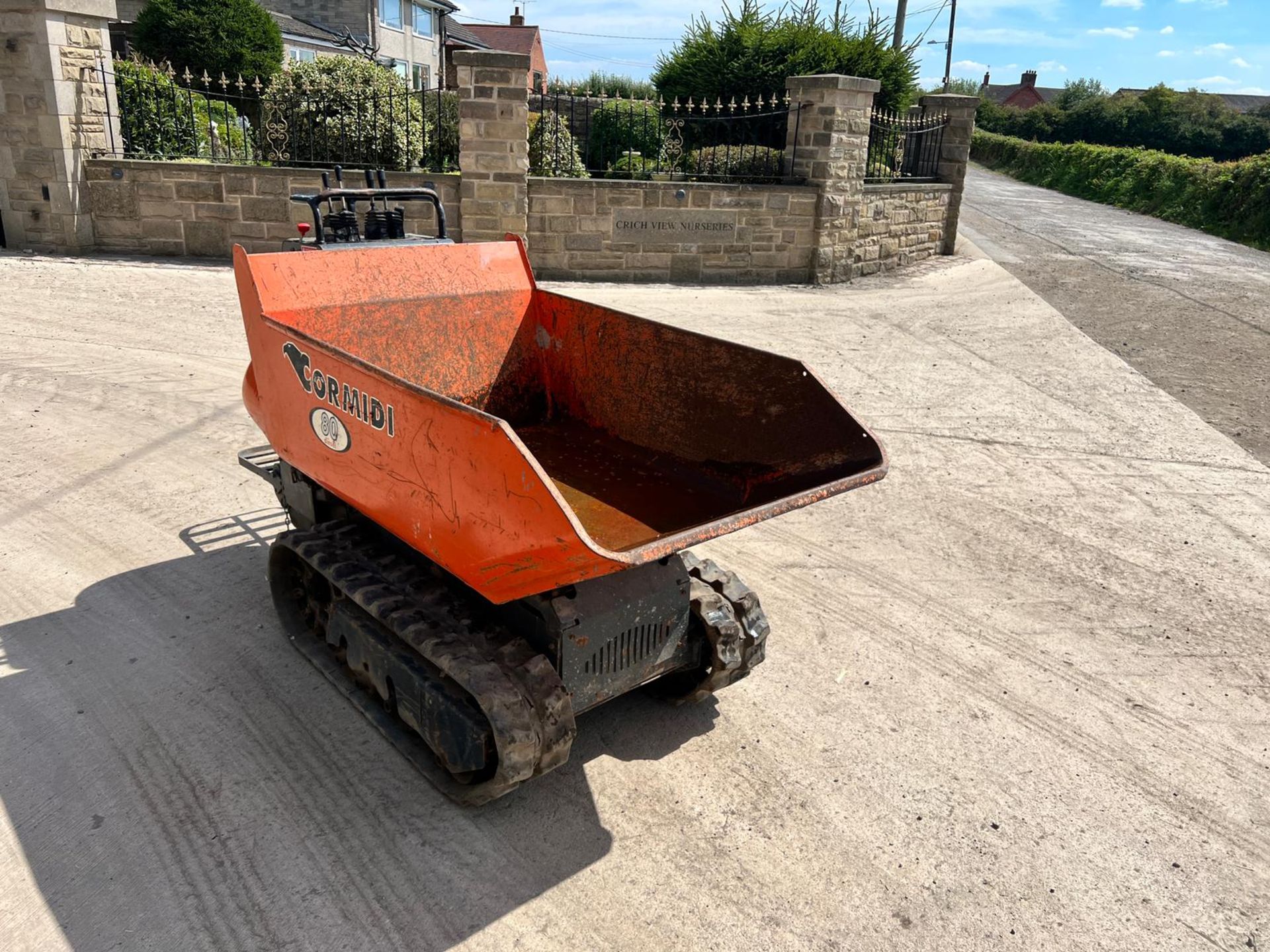 Cormidi C10.80RI 800KG Diesel Pedestrian Tracked Dumper *PLUS VAT* - Image 2 of 16