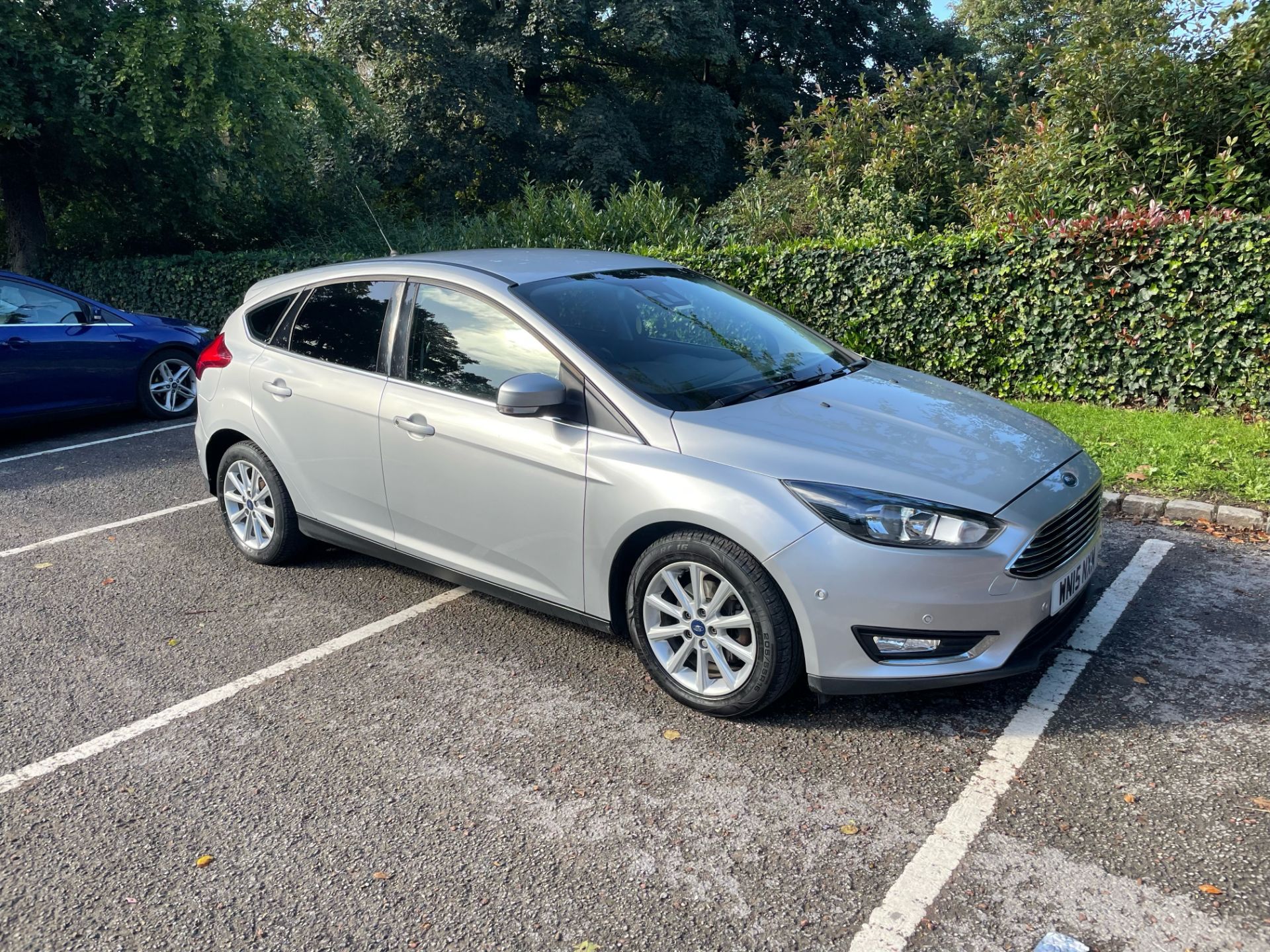 2015 FORD FOCUS TITANIUM SILVER HATCHBACK *NO VAT*