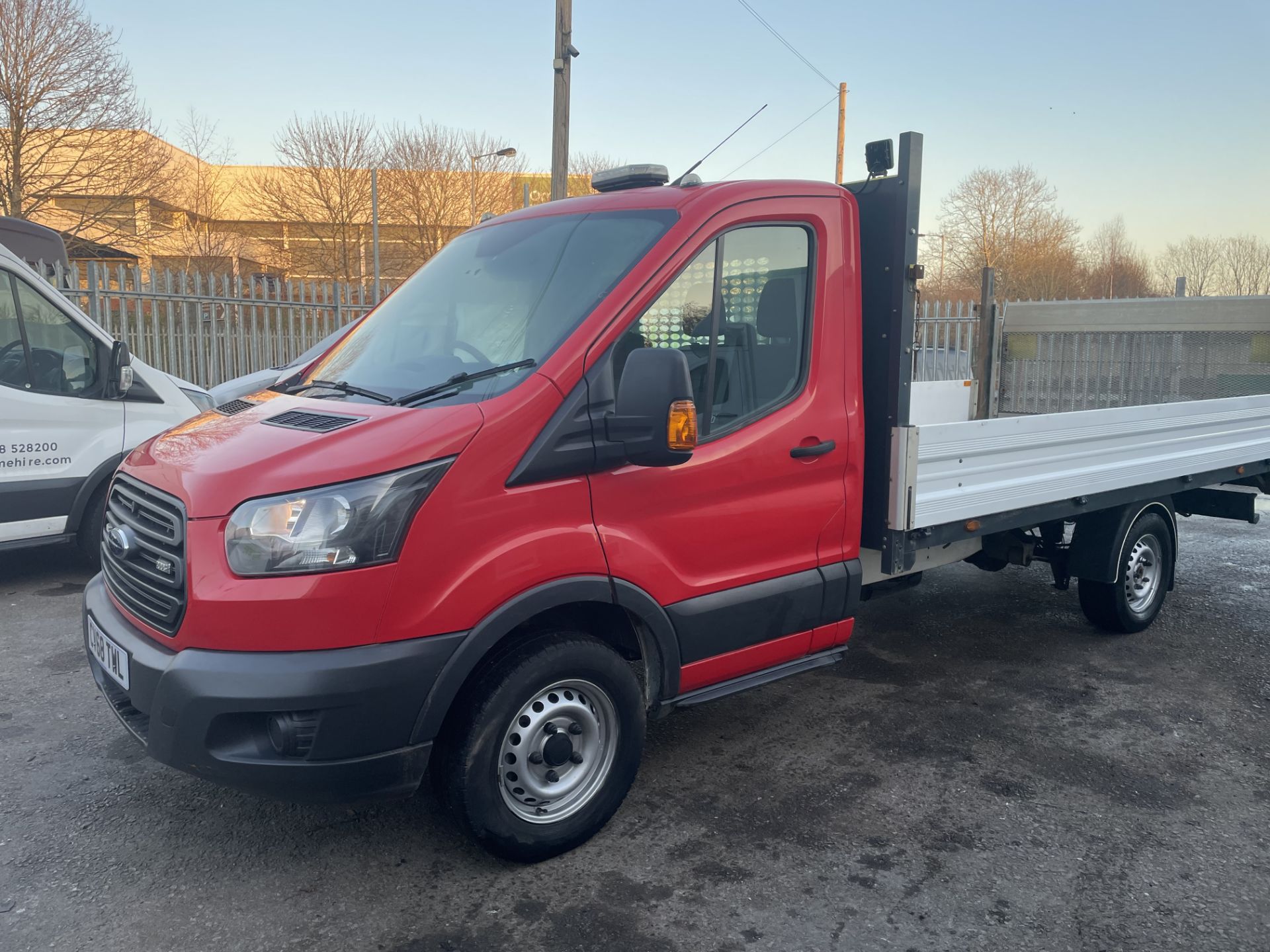 FORD TRANSIT 350 L3 DROPSIDE WITH TAIL LIFT *PLUS VAT*