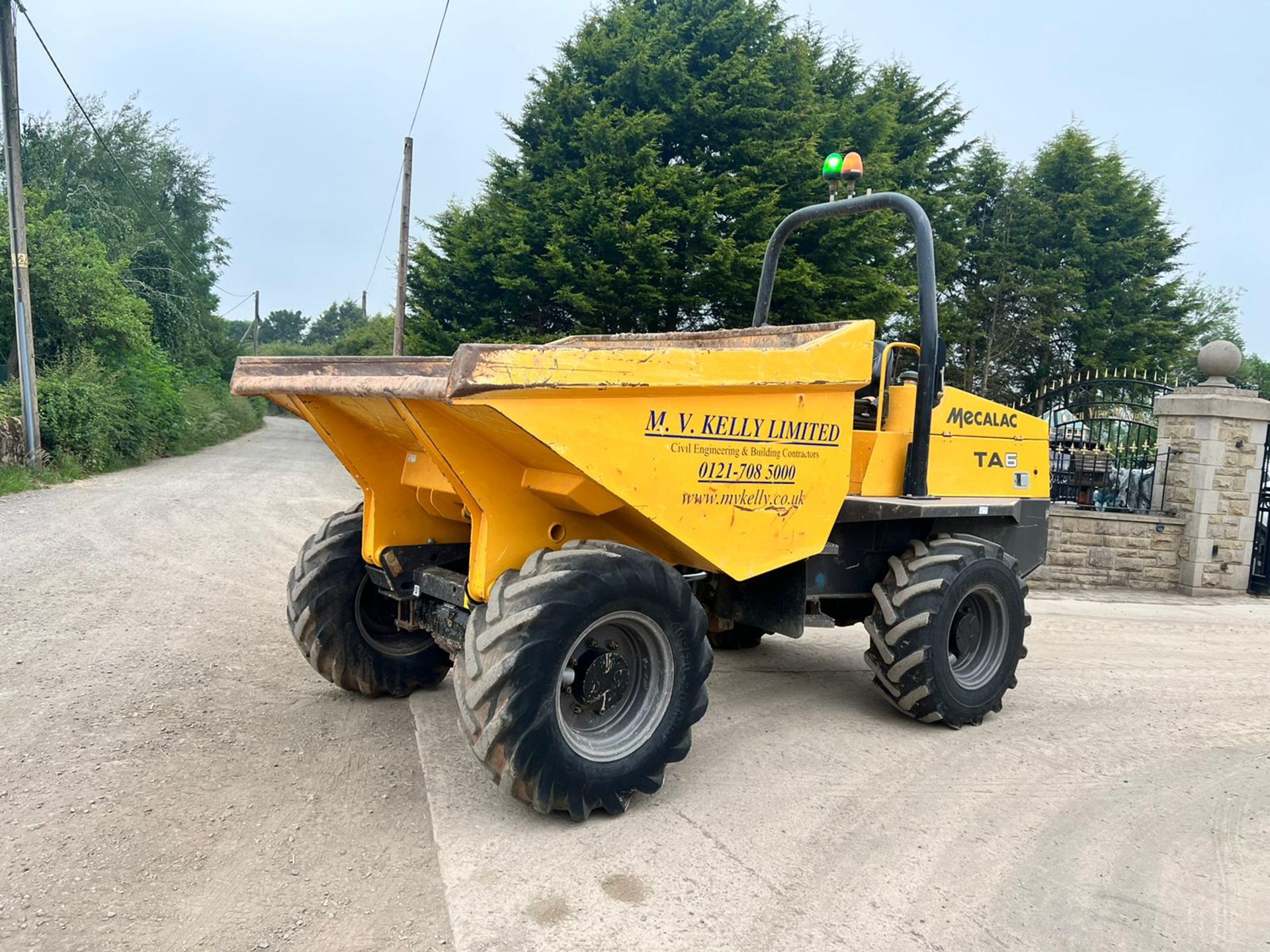 2018 Mecalac TA6 6 Ton 4WD Dumper *PLUS VAT*