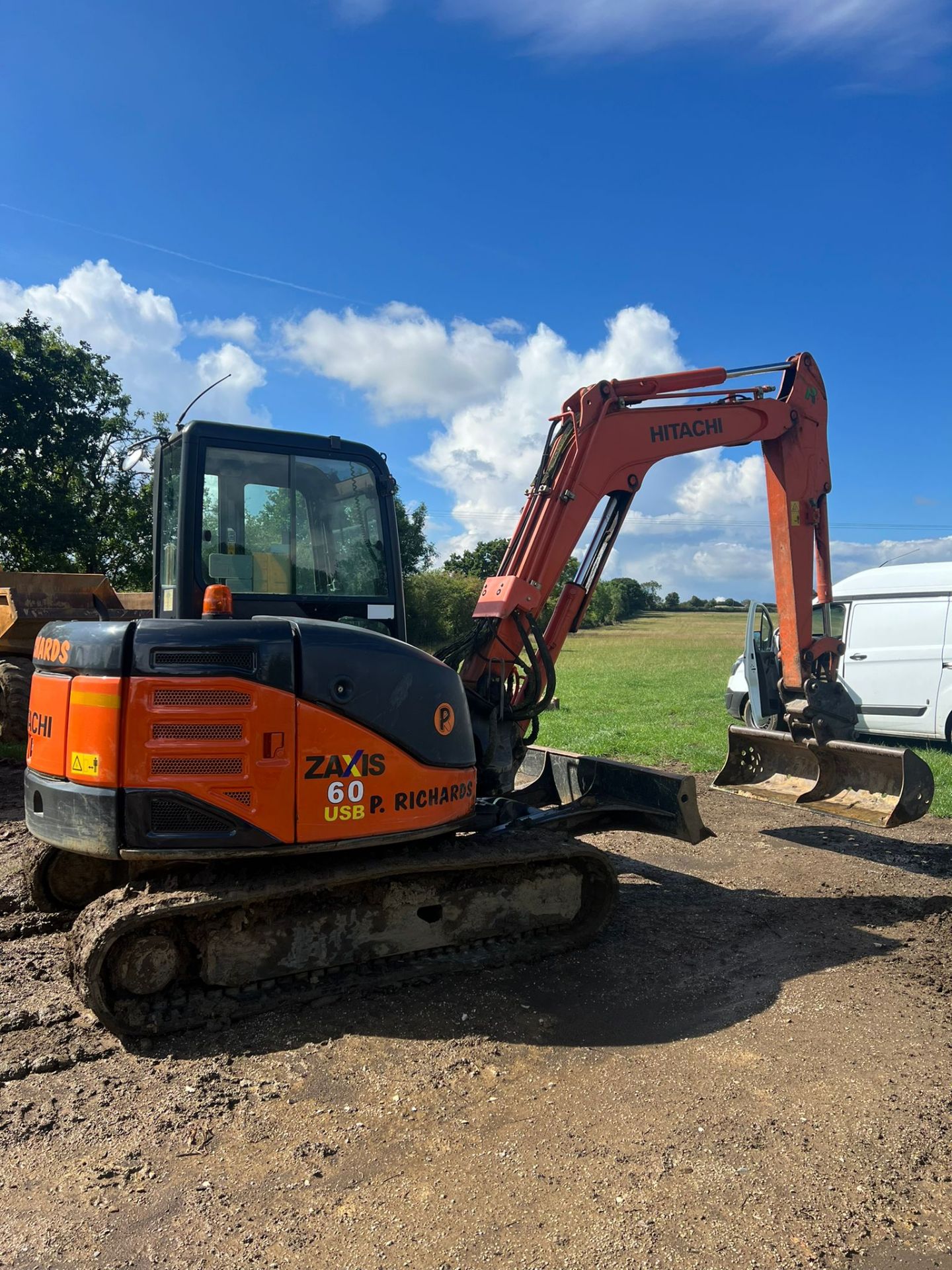 HITACH ZAXIS 60USB 6 TON EXCAVATOR, YEAR 2010, HYDRAULIC QUICK HITCH *PLUS VAT* - Image 4 of 7