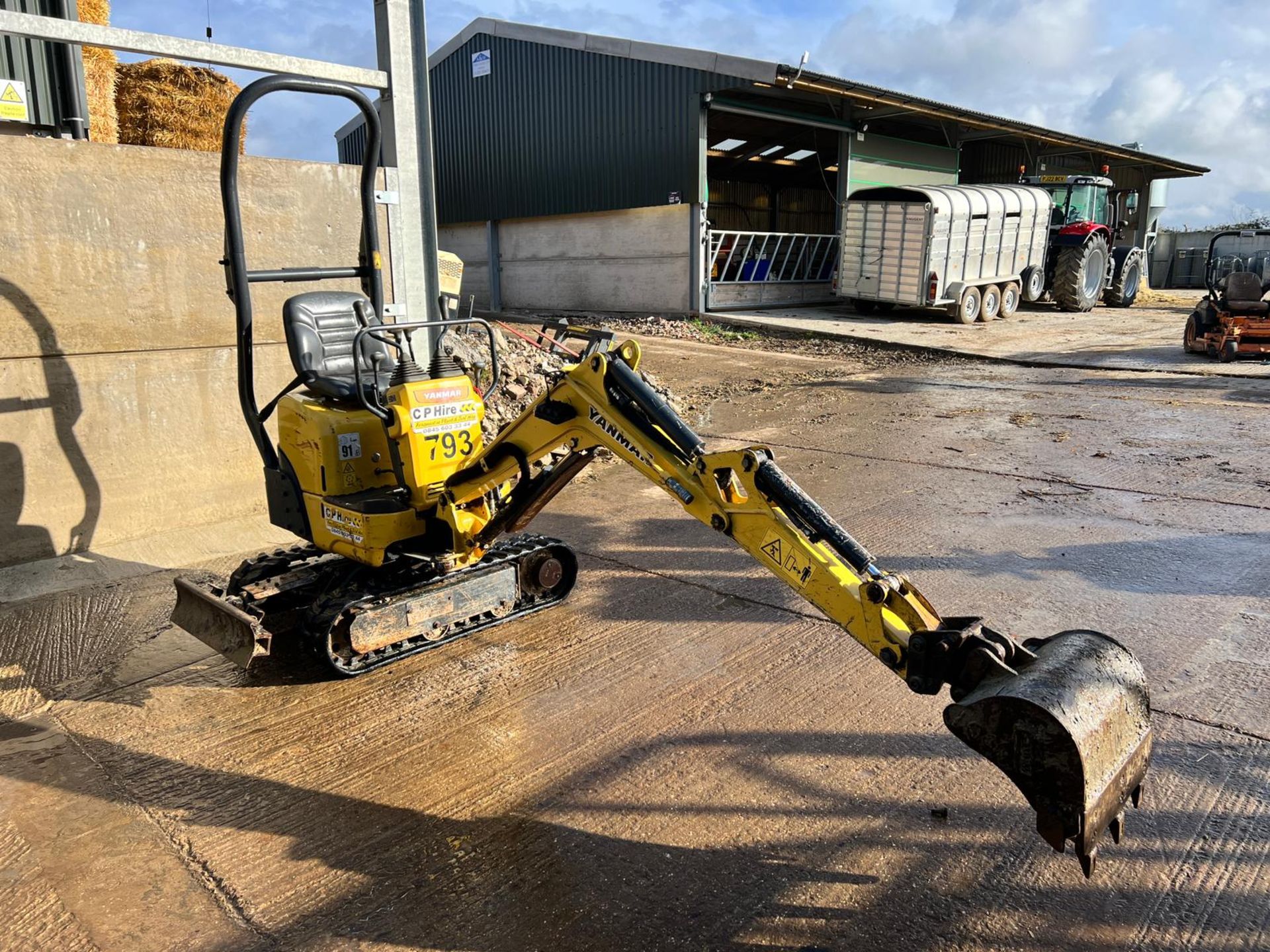 2017 Yanmar SV08 Micro Digger - Runs Drives And Digs *PLUS VAT* - Image 20 of 22