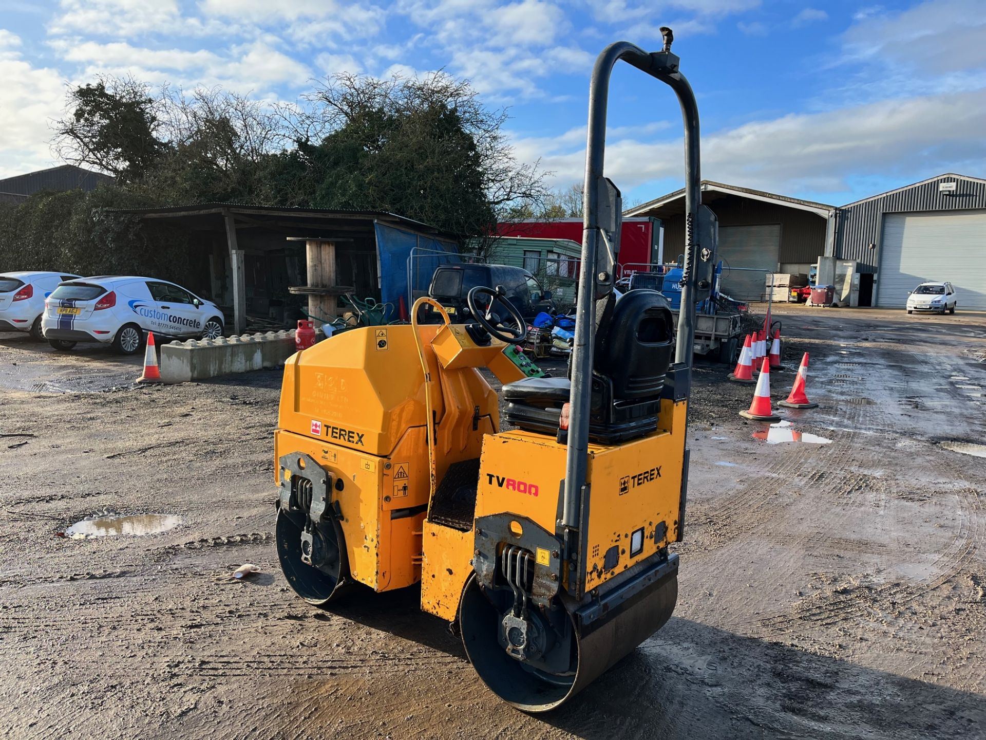 2012 Terex TV800 ride on roller - only 256 hours *PLUS VAT* - Image 4 of 6