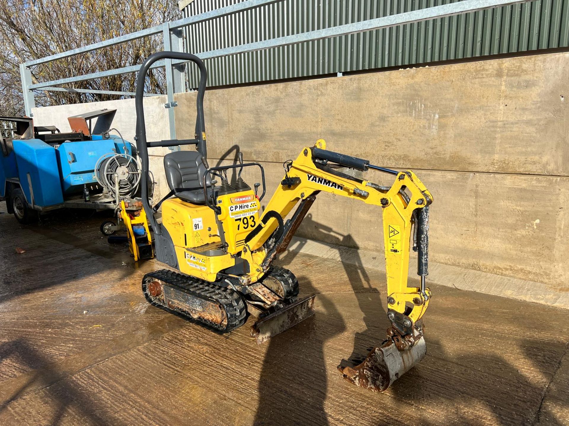 2017 Yanmar SV08 Micro Digger - Runs Drives And Digs *PLUS VAT*