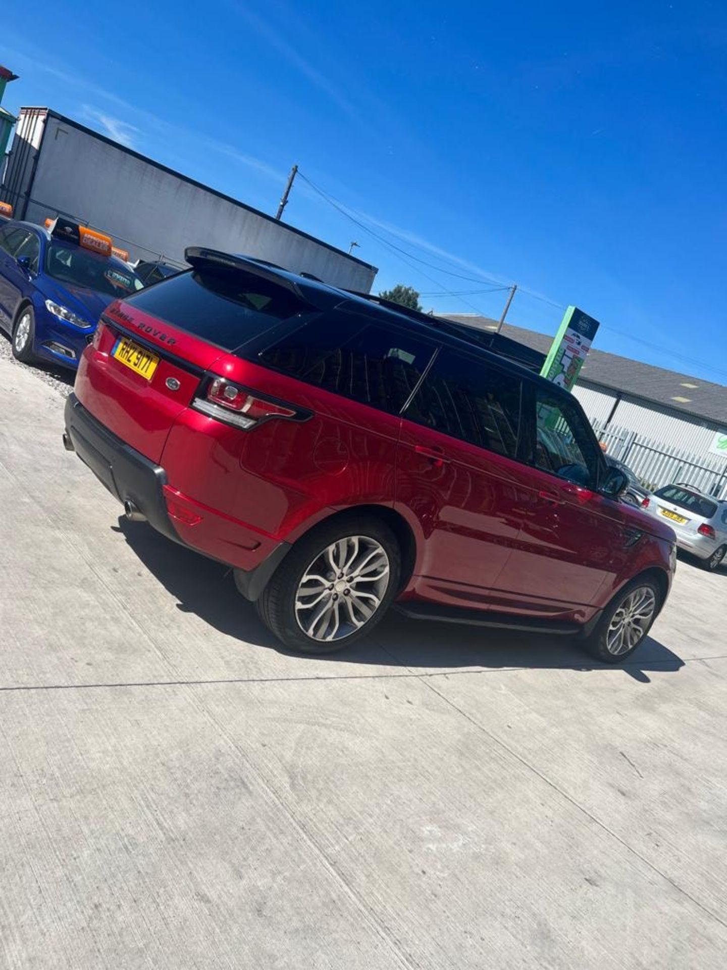 2014 LAND ROVER RANGE ROVER SPORT AUTOBIOGRAPHY DYNAMIC SDV8 AUTOMATIC RED *PLUS VAT* - Image 5 of 13