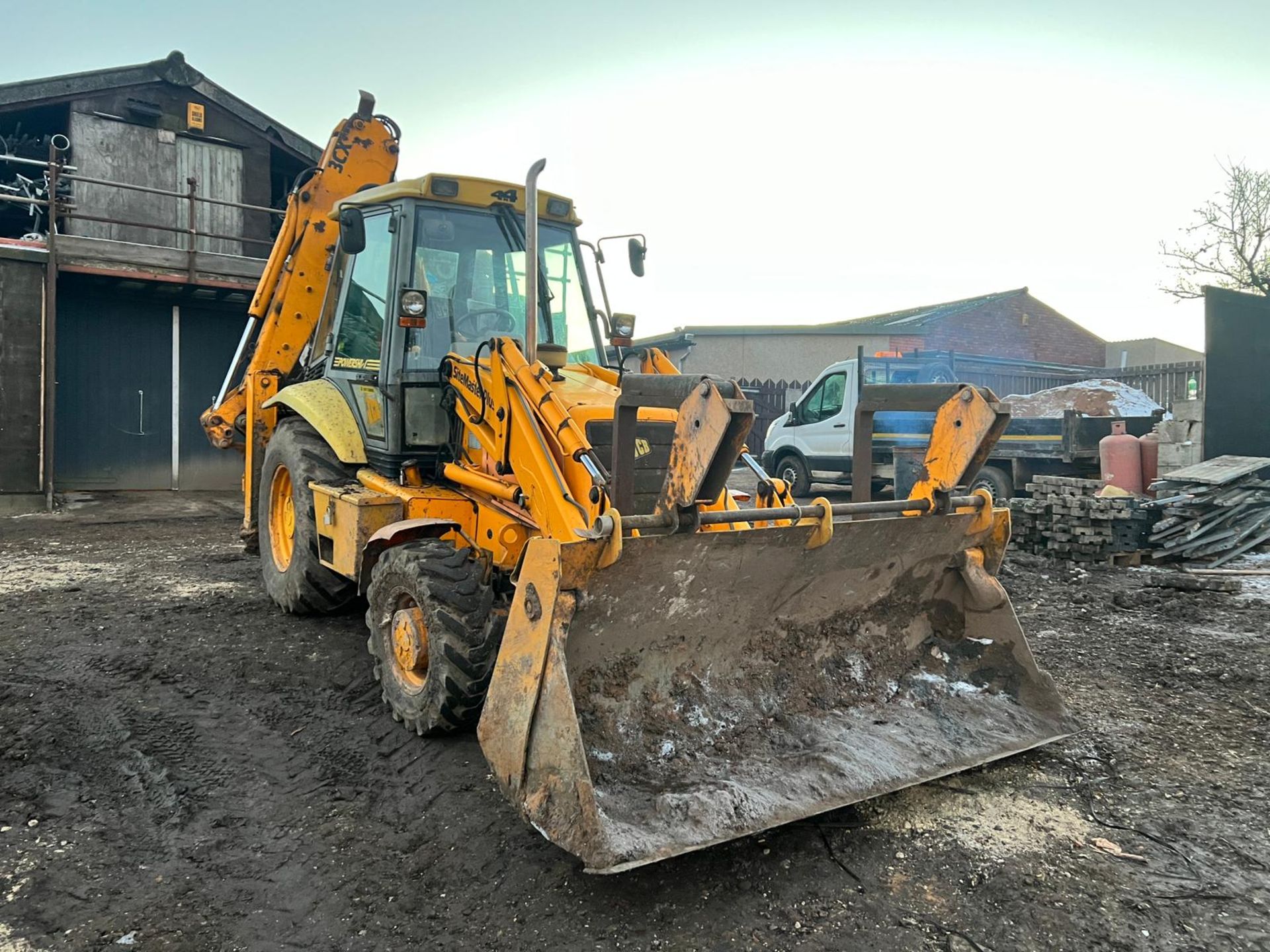 JCB 3CX Sitemaster Plus Turbo Diesel 4WD Powershift Front Loader Backhoe *PLUS VAT*