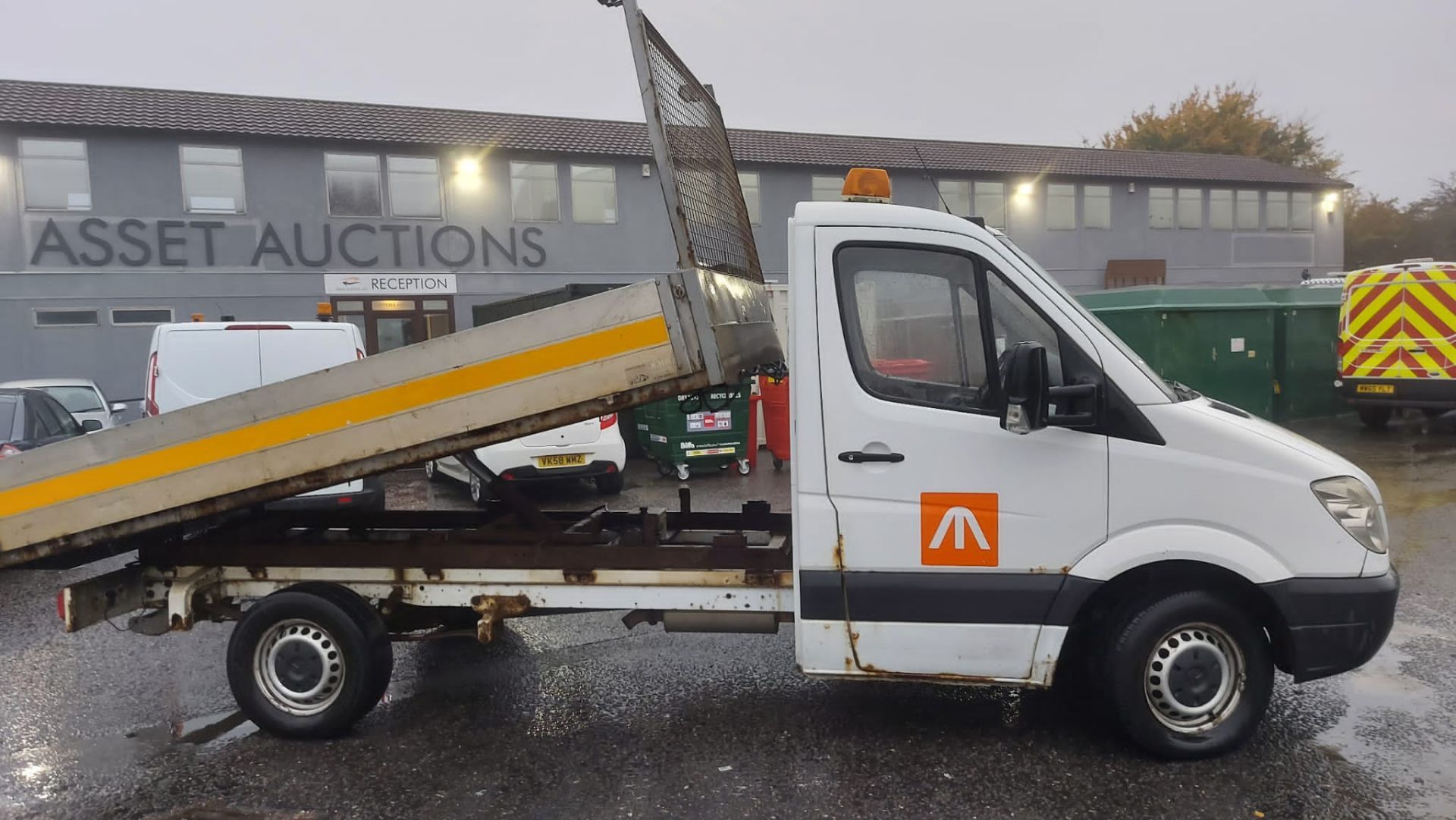 2007/56 MERCEDES SPRINTER 311 CDI MWB WHITE TIPPER *PLUS VAT* - Image 2 of 10