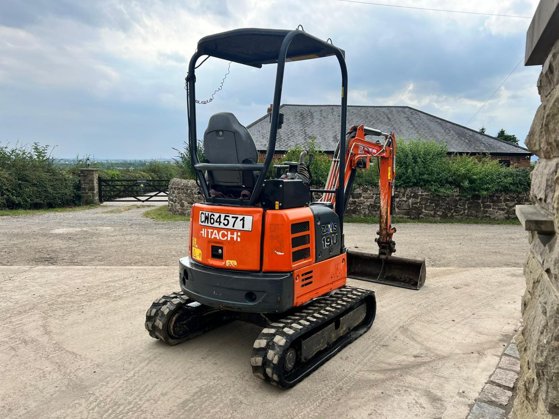 2017 Hitachi Zaxis 19U 1.9 Tonne Mini Digger *PLUS VAT* - Image 5 of 22