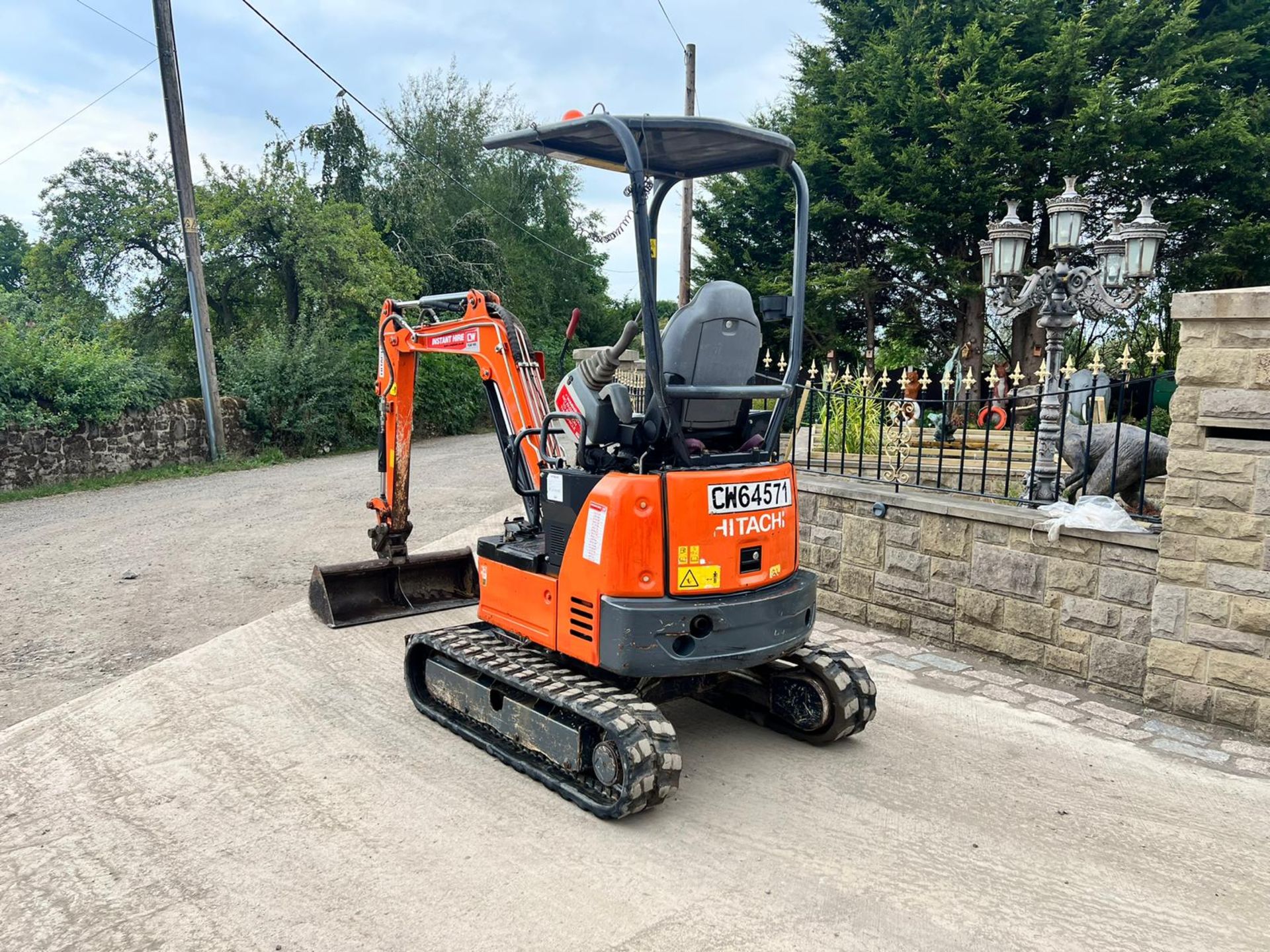 2017 Hitachi Zaxis 19U 1.9 Tonne Mini Digger *PLUS VAT* - Image 4 of 22