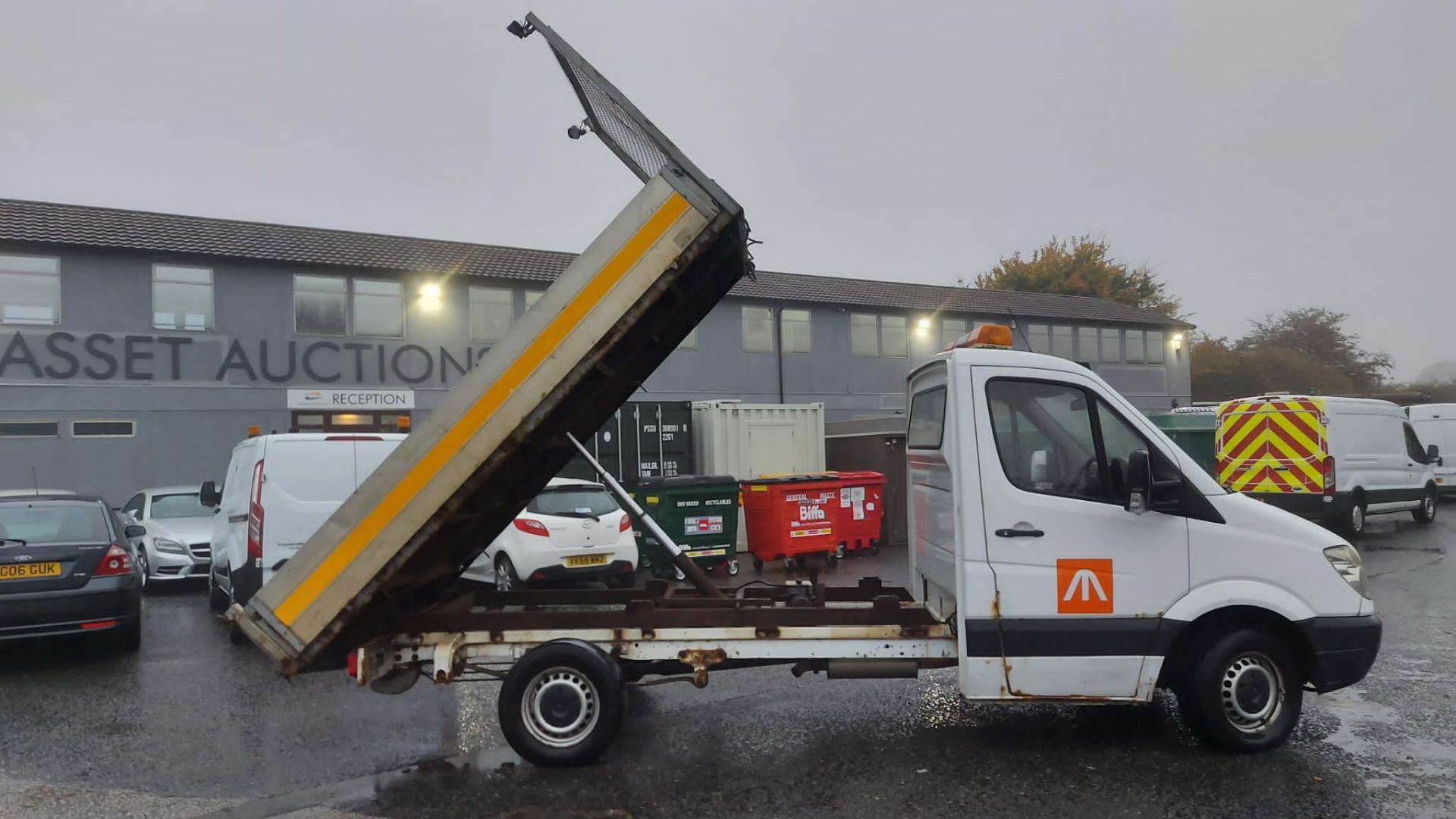 2007/56 MERCEDES SPRINTER 311 CDI MWB WHITE TIPPER *PLUS VAT* - Image 6 of 10