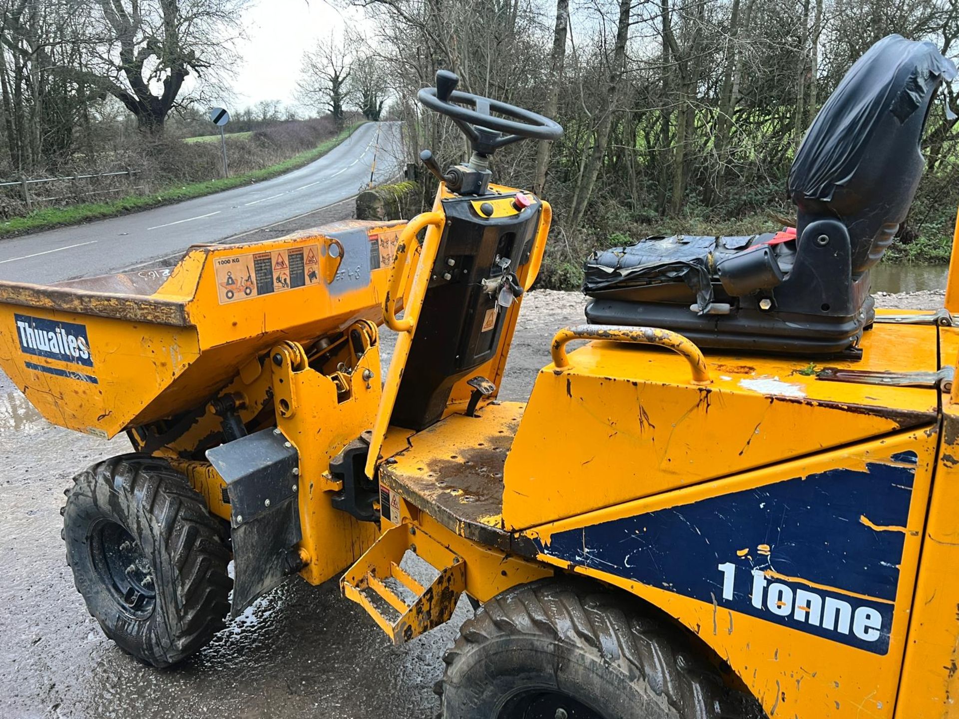 2011 Thwaites MACH201 4WD 1 Tonne High Tip Dumper *PLUS VAT* - Image 4 of 18