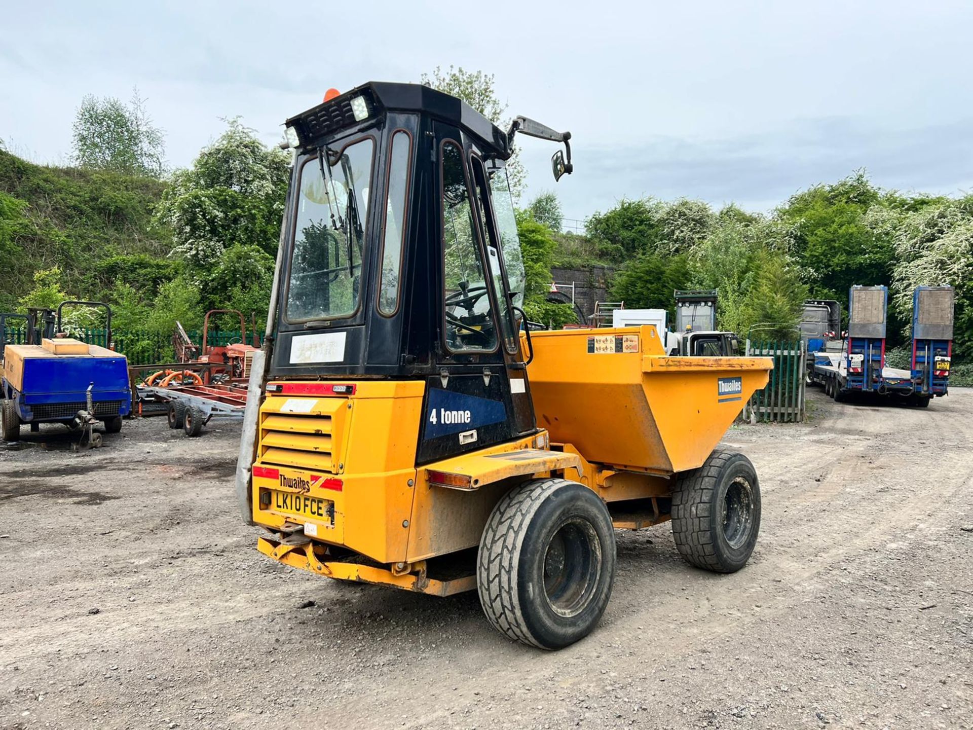 2010 Thwaites 4 Tonne 4WD Dumper, Runs Drives And Tips, Showing A Low 2750 Hours! *PLUS VAT* - Image 4 of 19