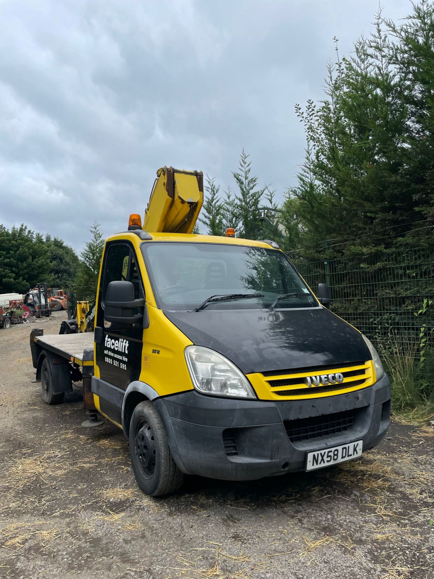 IVECO DAILY 35S12 WITH BOOM LIFT CRANE, 111K RECORDED MILES *PLUS VAT*