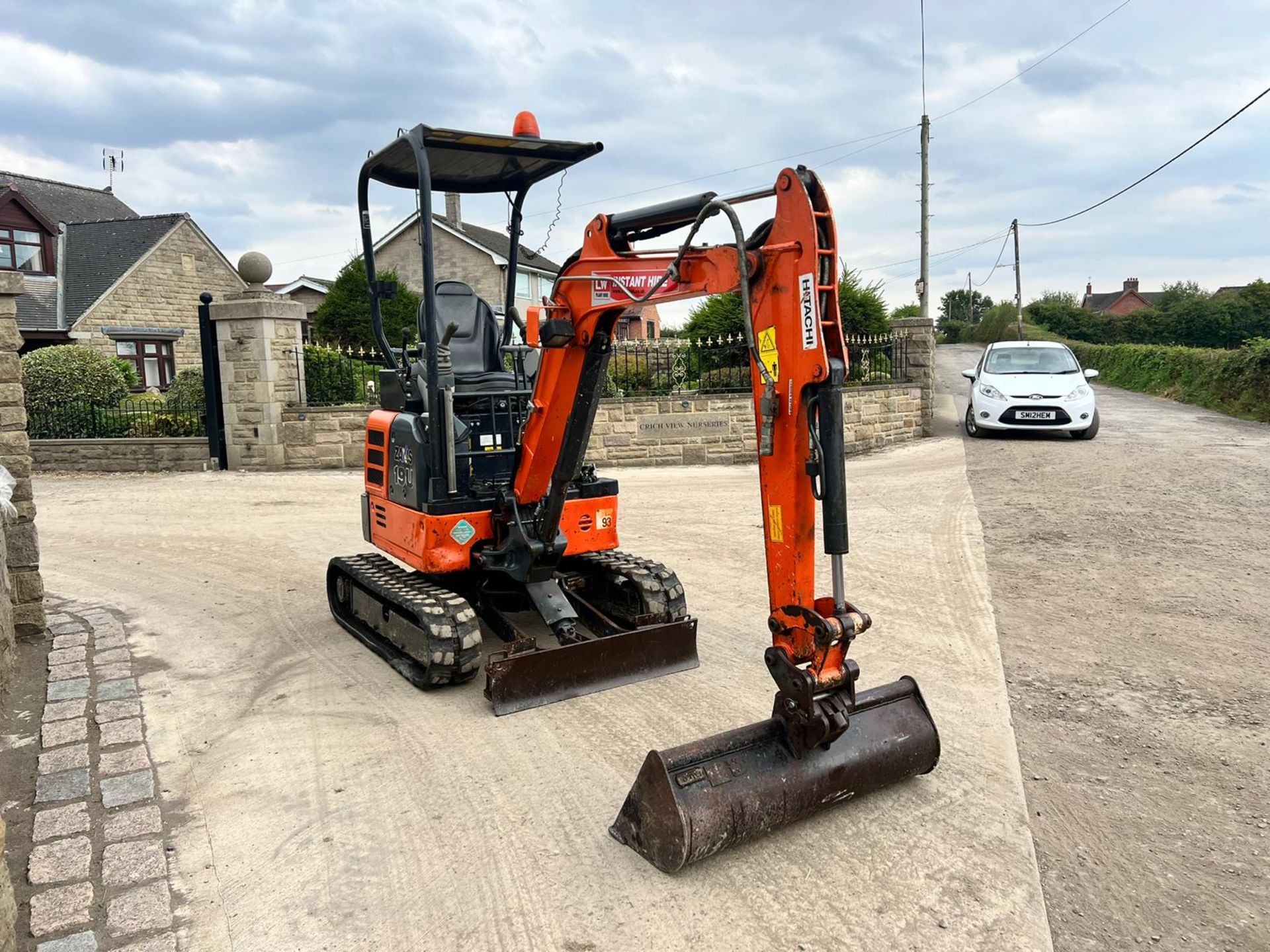 2017 Hitachi Zaxis 19U 1.9 Tonne Mini Digger *PLUS VAT*