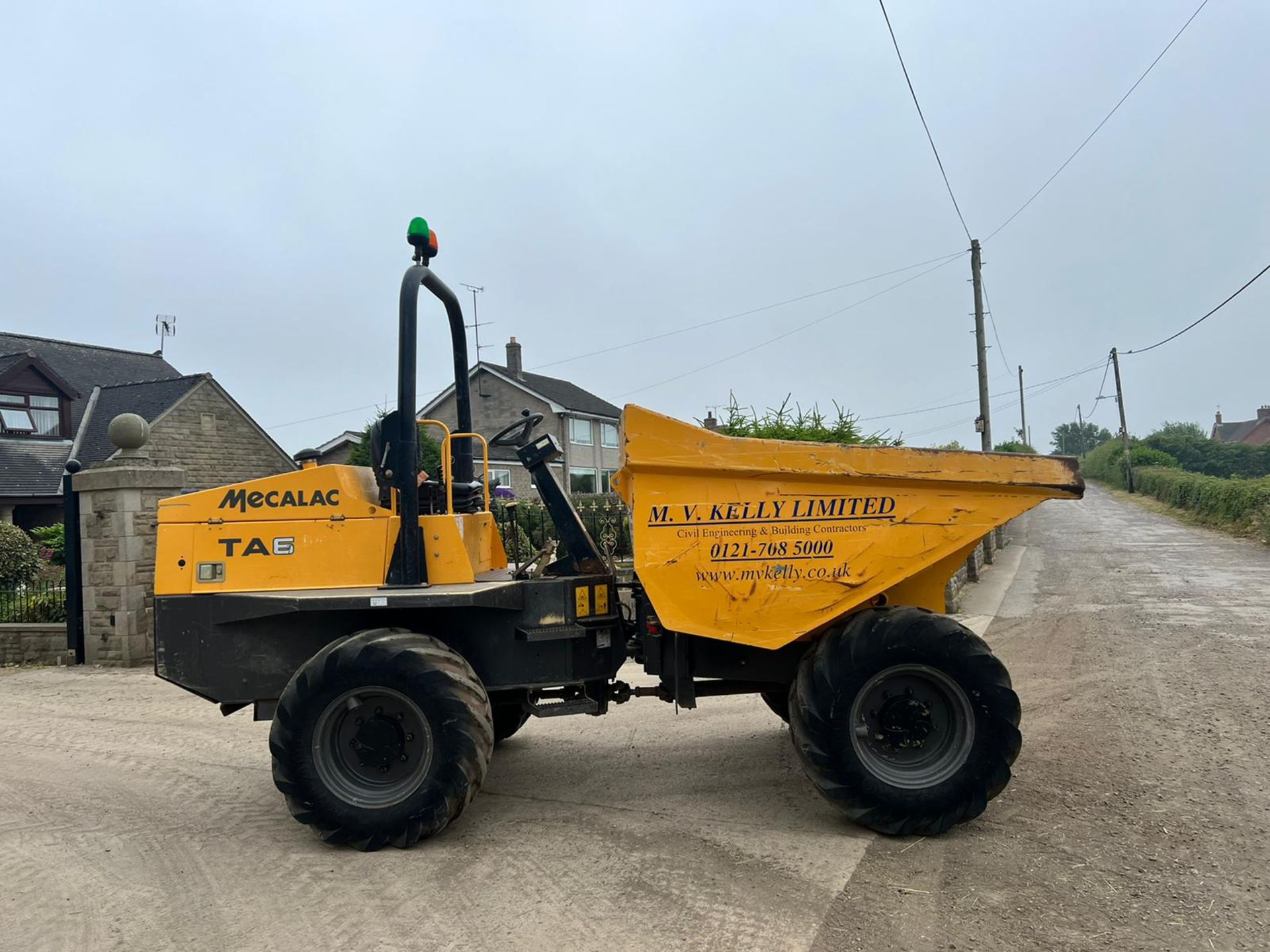 2018 Mecalac TA6 6 Ton 4WD Dumper *PLUS VAT* - Image 4 of 16