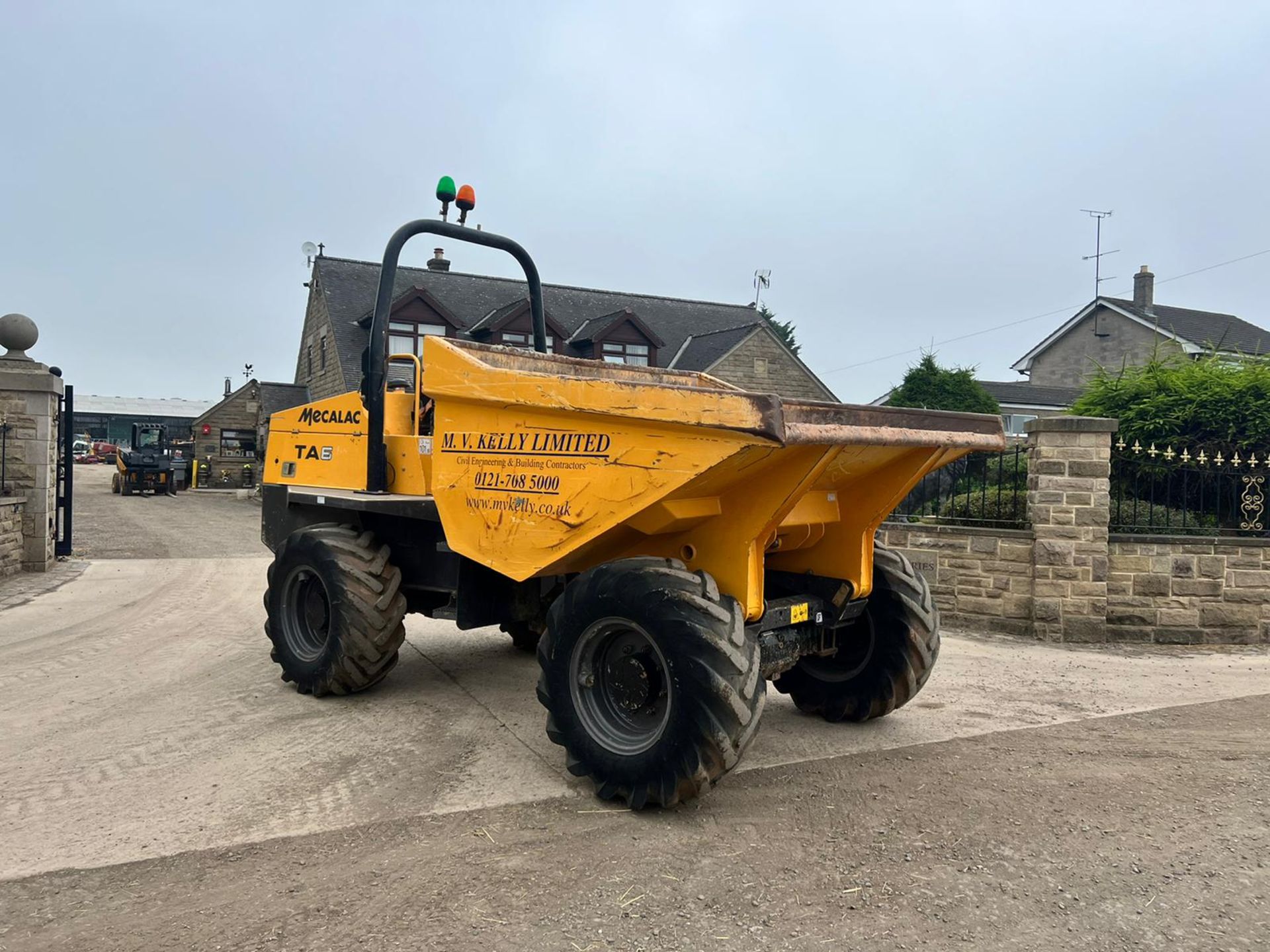 2018 Mecalac TA6 6 Ton 4WD Dumper *PLUS VAT* - Image 3 of 16