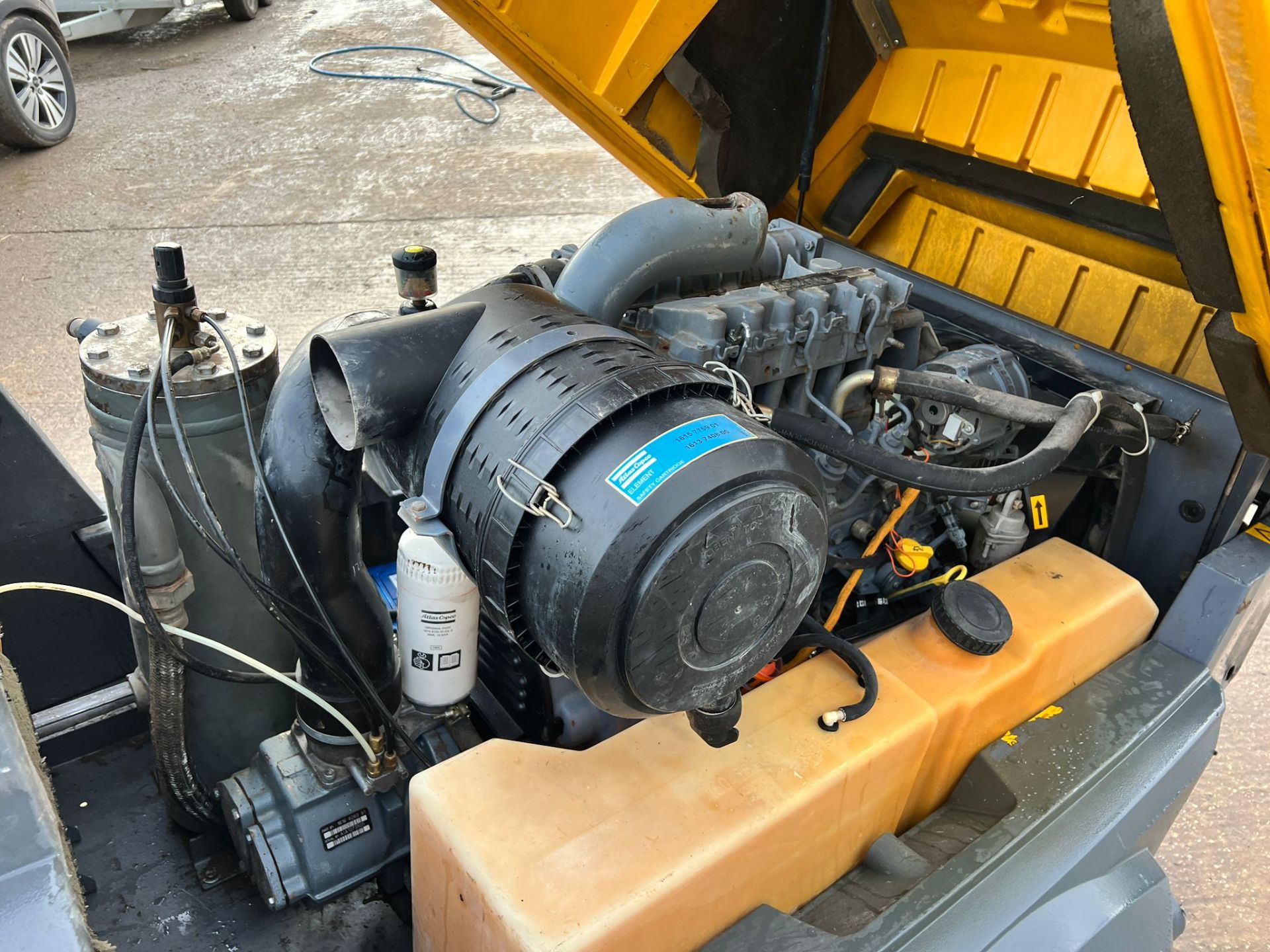 2007 Atlas Copco XAS67 130CFM Diesel Compressor With X2 Breakers, Hoses And Chisel *PLUS VAT* - Image 17 of 18