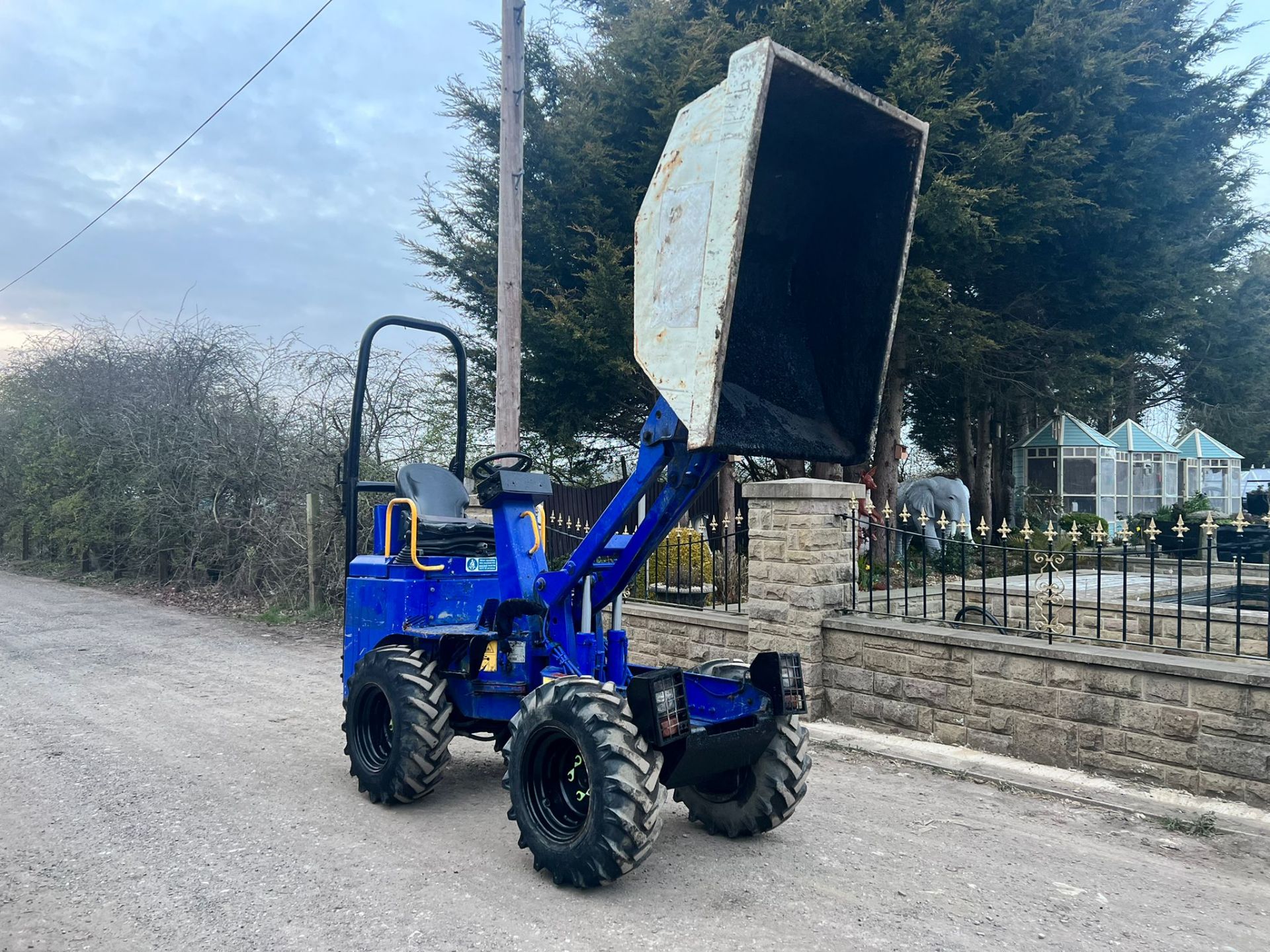 2014 Terex TA1EH 1 Ton High Tip Dumper, Runs Drives And Tips *PLUS VAT* - Image 7 of 13