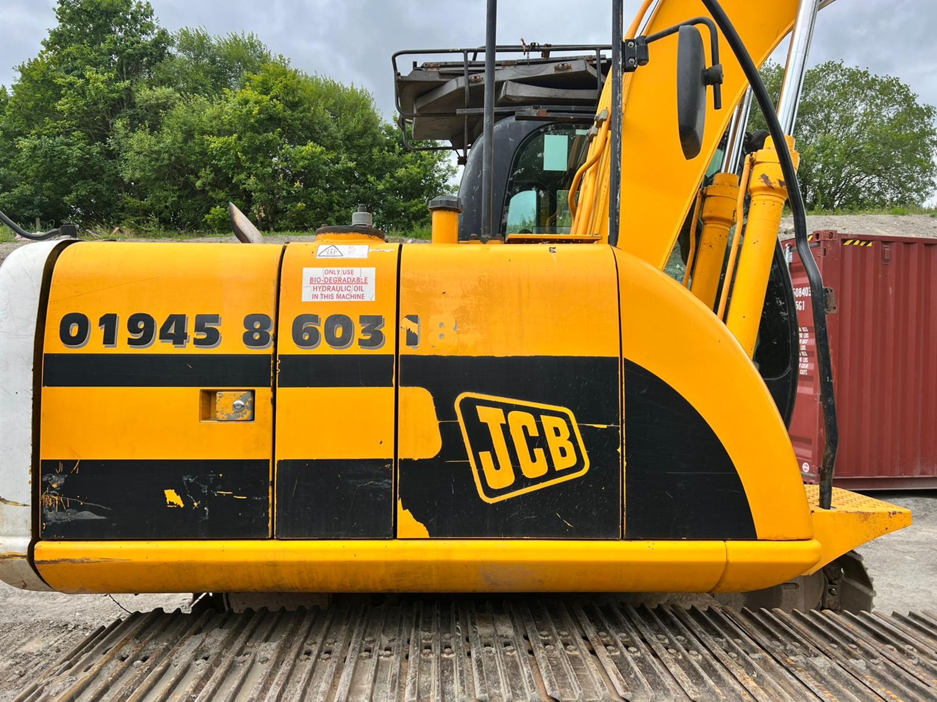 2007 JCB JS145 14.5 Tonne Excavator With Long Reach Boom *PLUS VAT* - Image 24 of 27