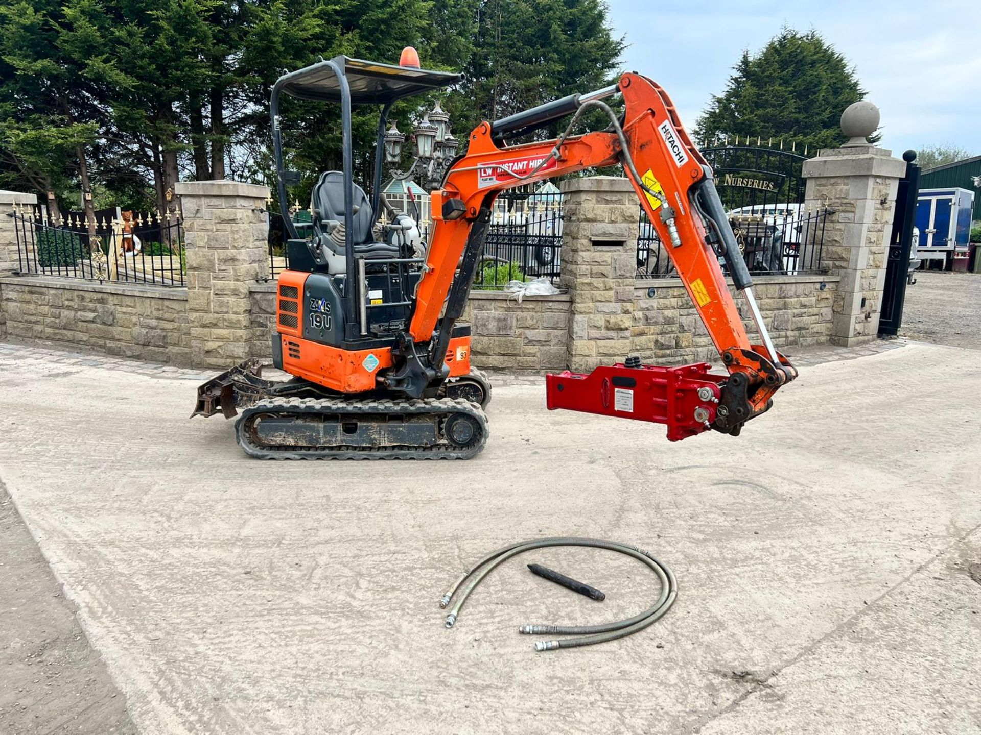 2017 Hitachi Zaxis 19U 1.9 Tonne Mini Digger *PLUS VAT* - Image 7 of 22