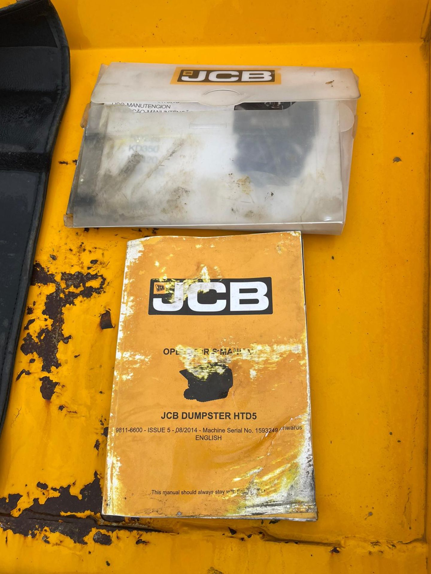 2019 JCB HTD-5 DIESEL TRACKED DUMPER/DUMPSTER, RUNS DRIVES AND TIPS, HIGH TIP DUMP *PLUS VAT* - Image 9 of 10