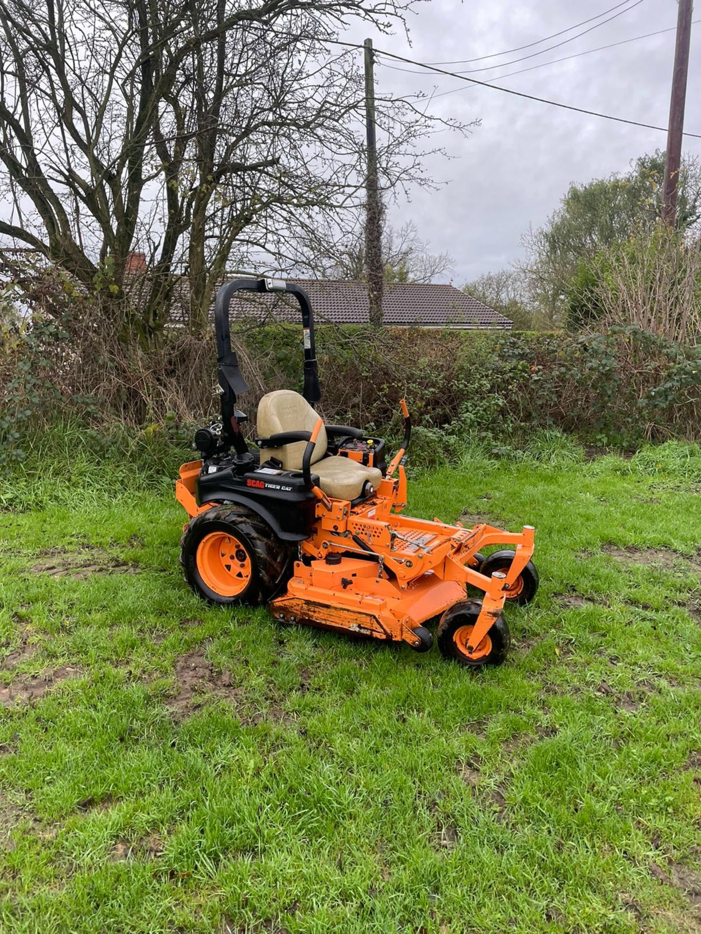 2014 SCAG TIGERCAT ZERO TURN RIDE ON LAWN MOWER *PLUS VAT* - Image 3 of 8