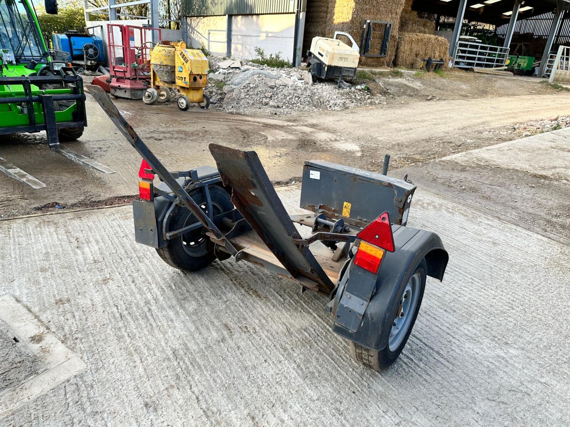 2016 Terex Single Axle Roller Trailer - Suitable For Terex, Mecalac, JCB Pedestrian Roller*PLUS VAT* - Image 4 of 15