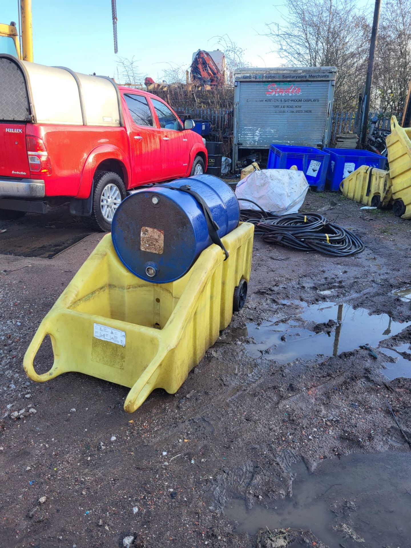 SACK TROLLEY OIL DIESEL DRUM BARROW *NO VAT* - Image 7 of 7