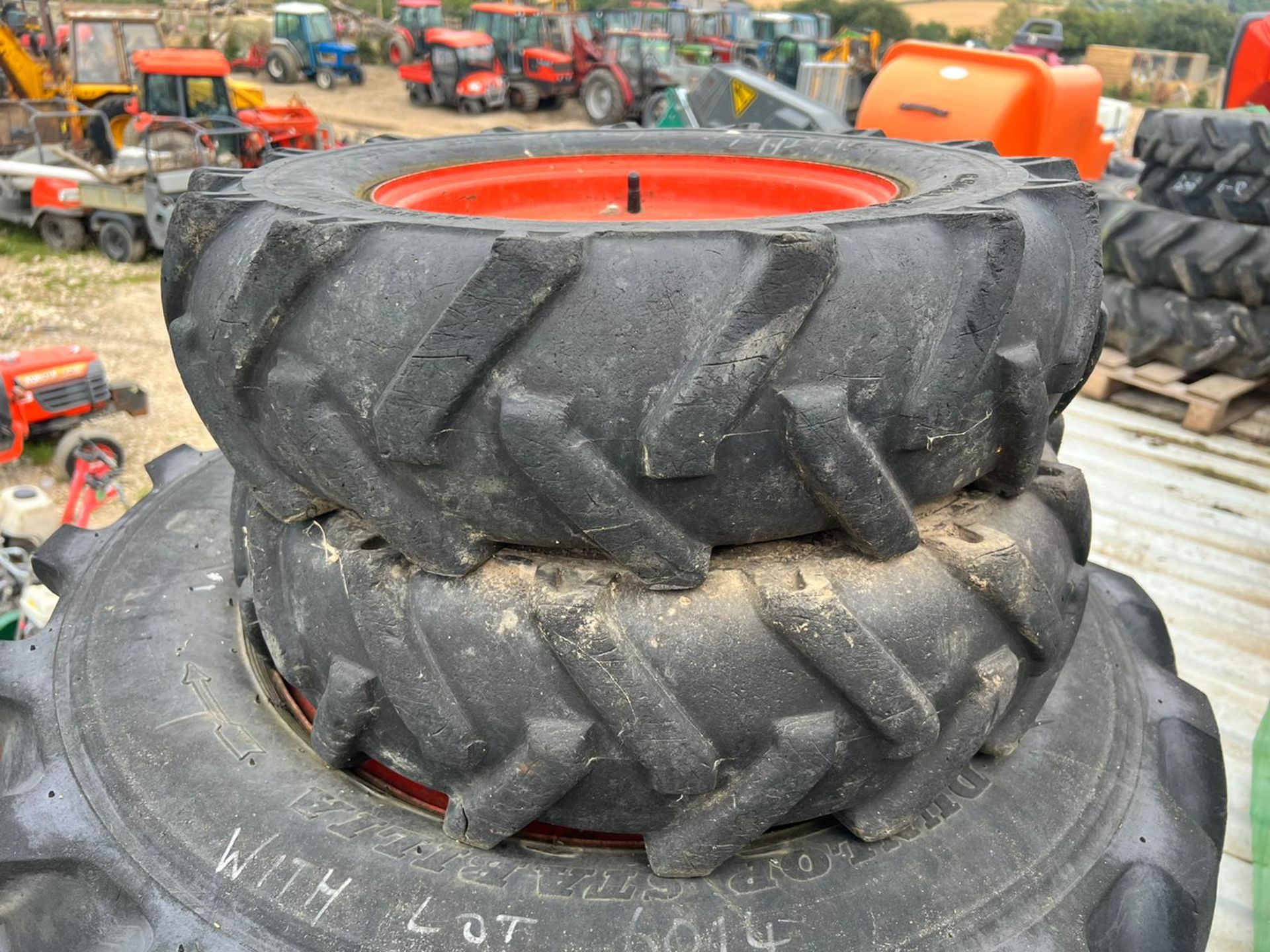 Full Set Of Kubota ST30 Tyres And Rims *NO VAT* - Image 10 of 11