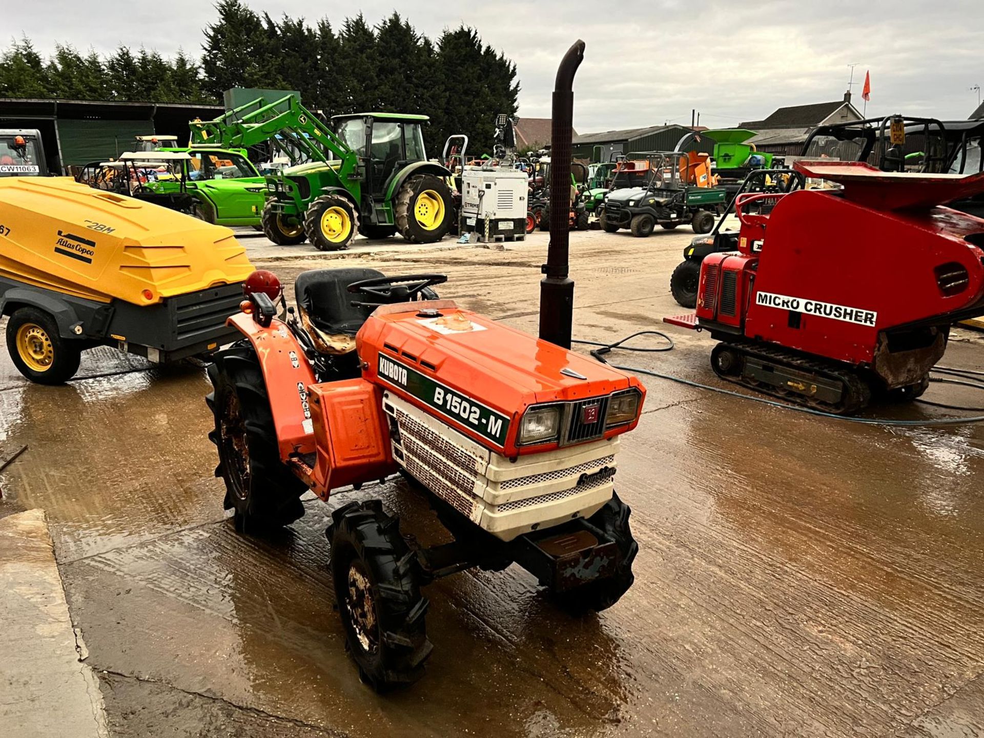 Kubota B1502-M 4WD Compact Tractor - All Gears Work *NO VAT*